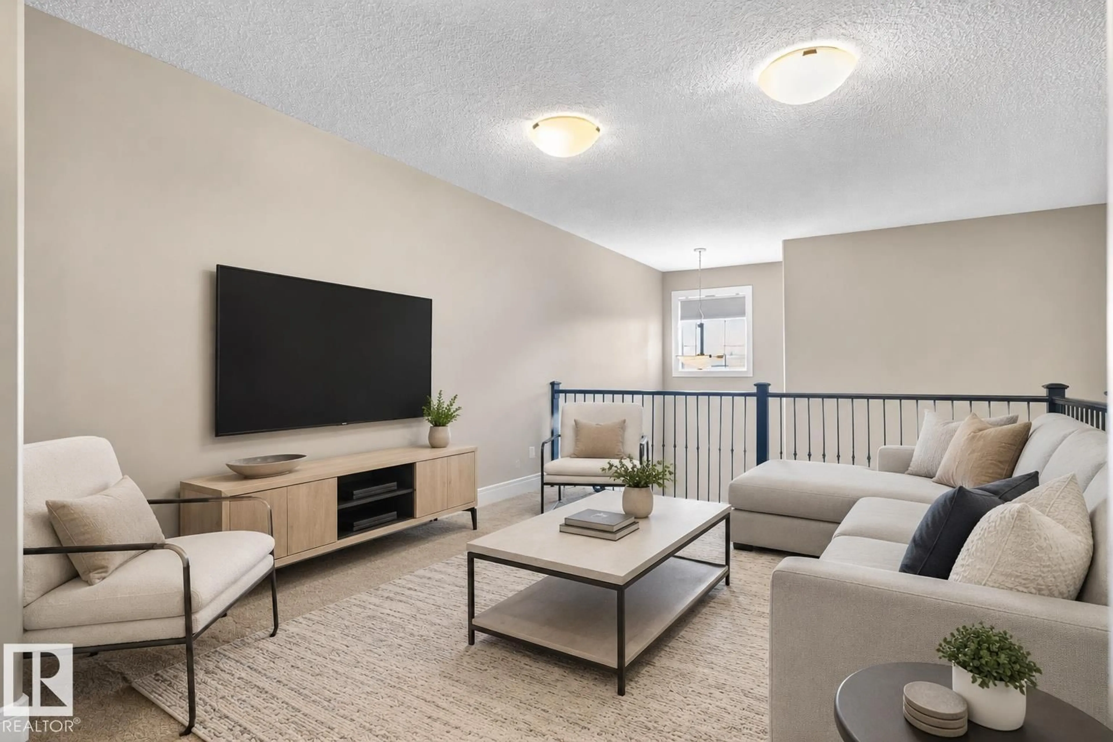 Living room with furniture, unknown for NW - 1772 33B ST, Edmonton Alberta T6T0P3