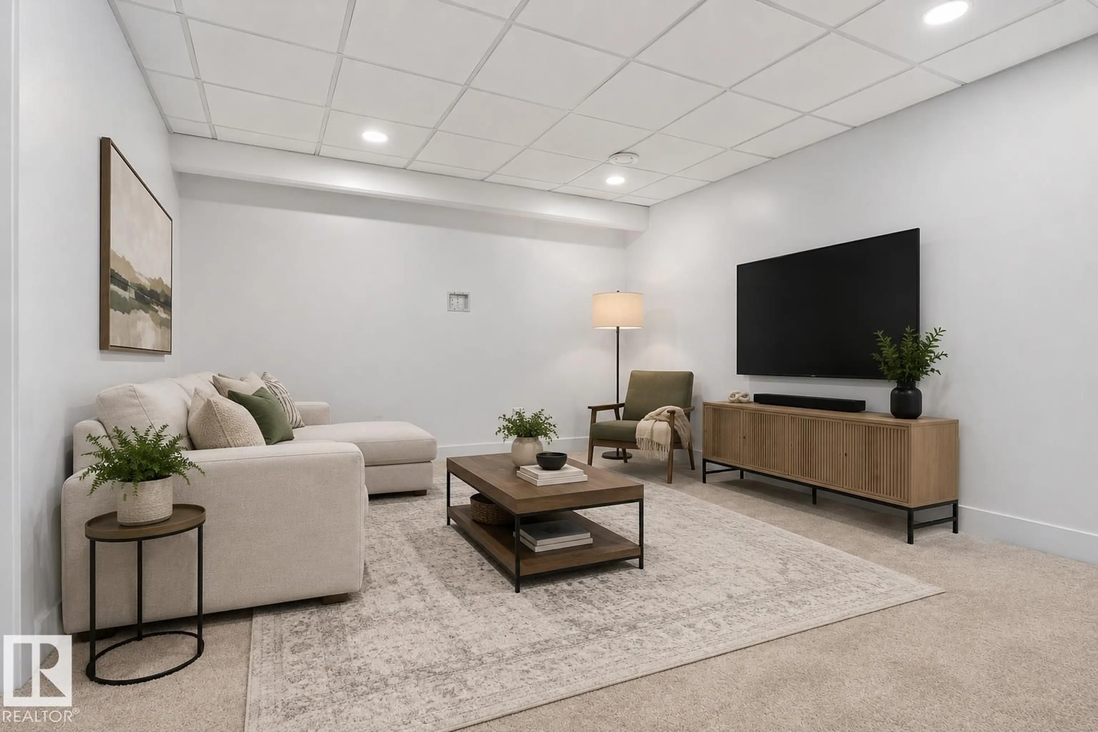 Living room with furniture, unknown for NW - 1772 33B ST, Edmonton Alberta T6T0P3