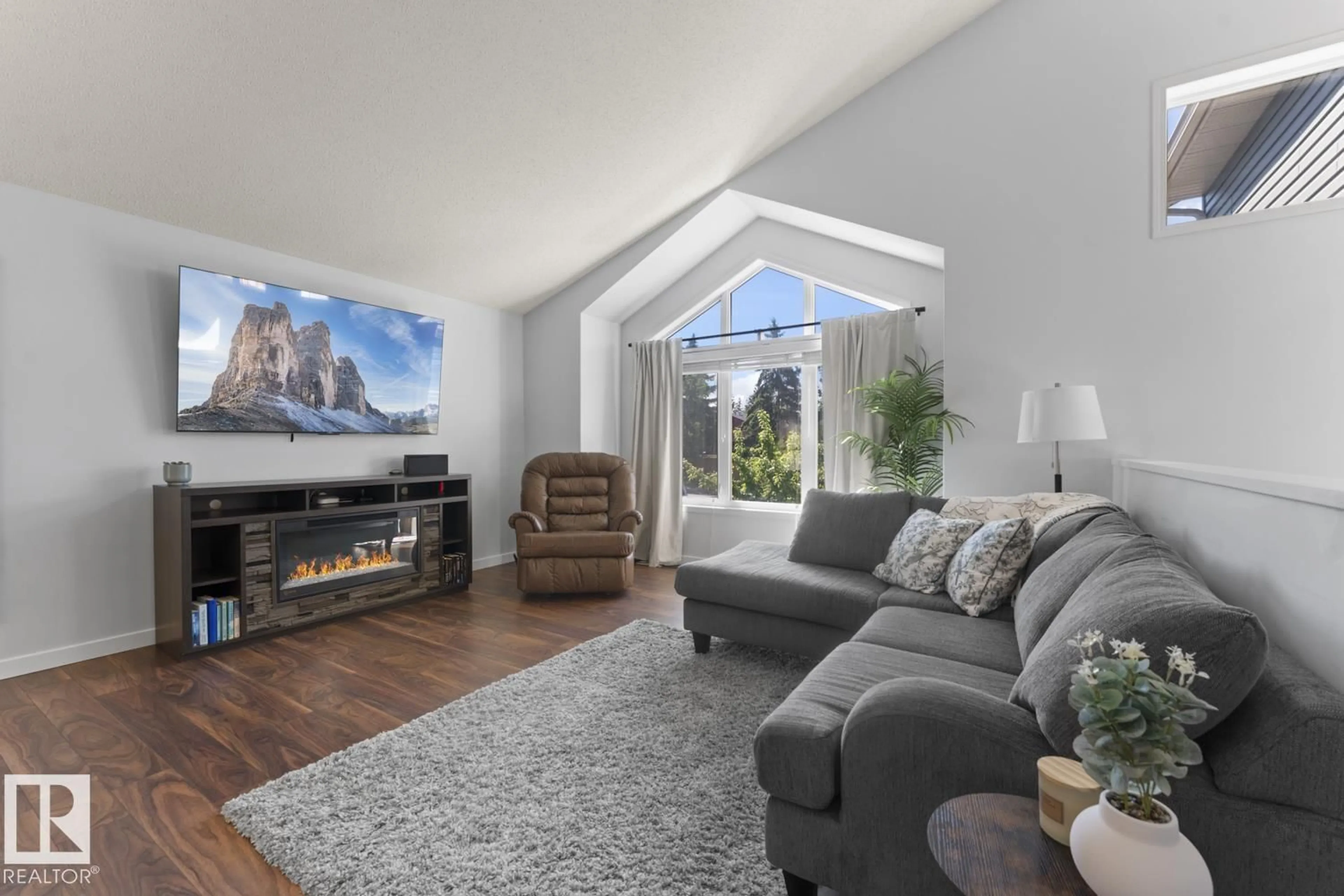 Living room with furniture, unknown for 1208 18 AV, Cold Lake Alberta T9M0G4