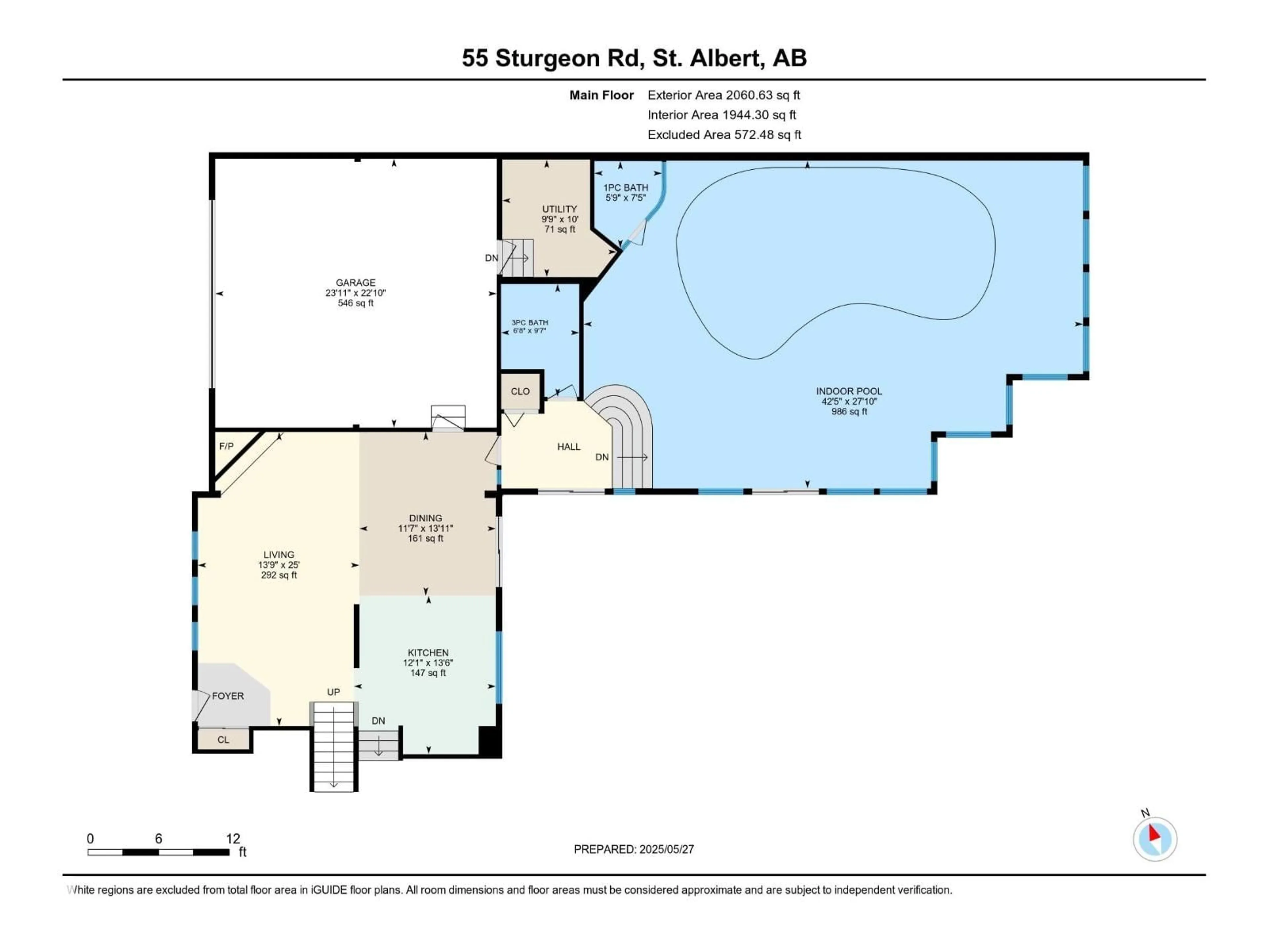 Floor plan for 55 STURGEON RD, St. Albert Alberta T8N0E8