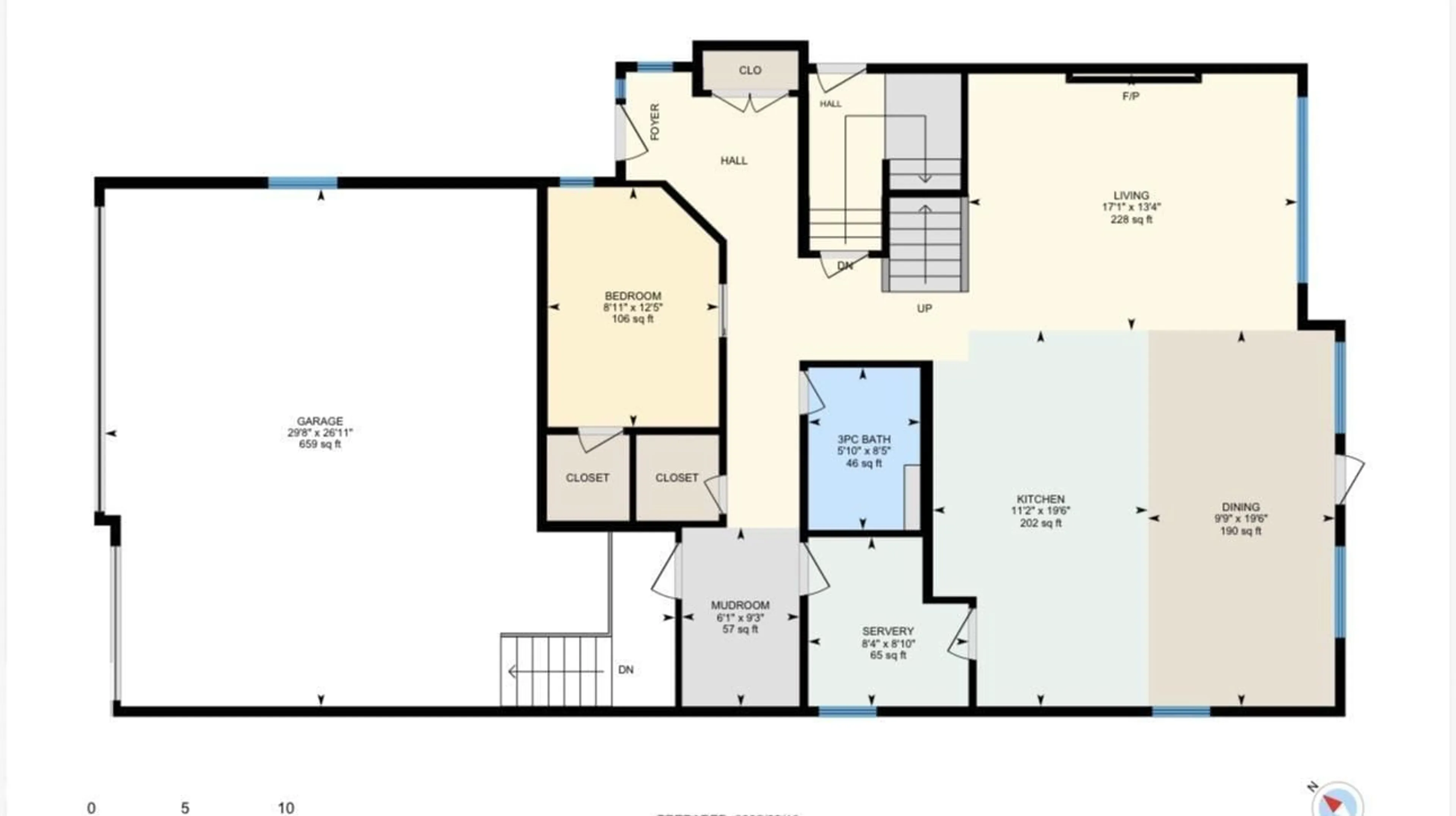 Floor plan for 7664 KIMIWAN CR, Edmonton Alberta T6W5W2