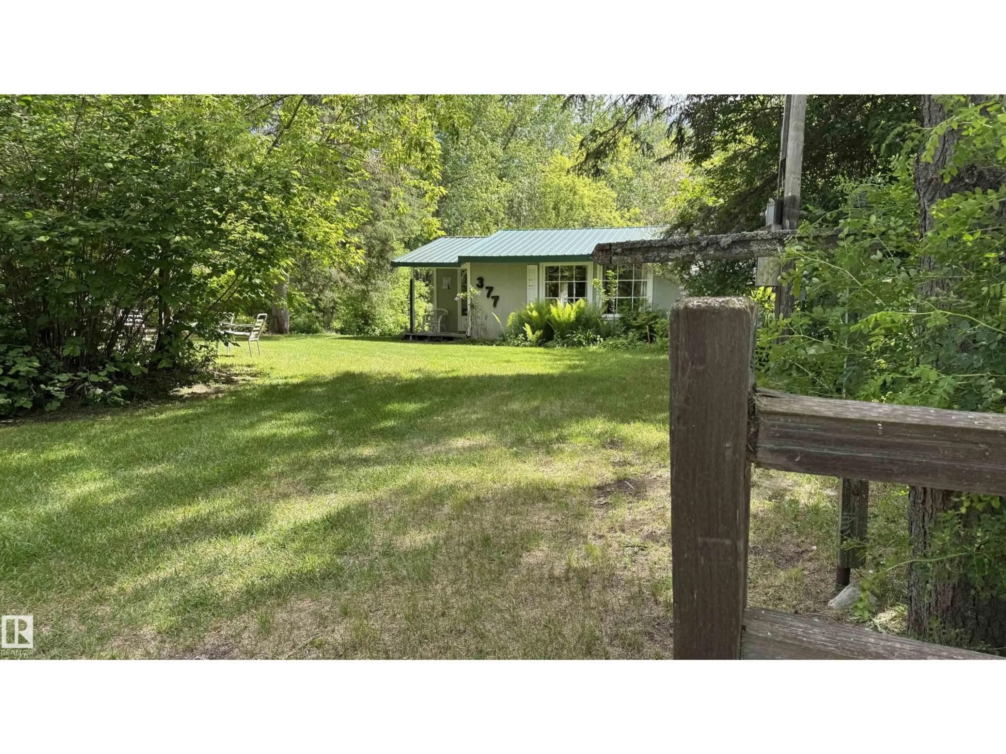 A pic from outside/outdoor area/front of a property/back of a property/a pic from drone, forest/trees view for 110 A - 546 RNG ROAD, Rural St. Paul County Alberta T0A0C0
