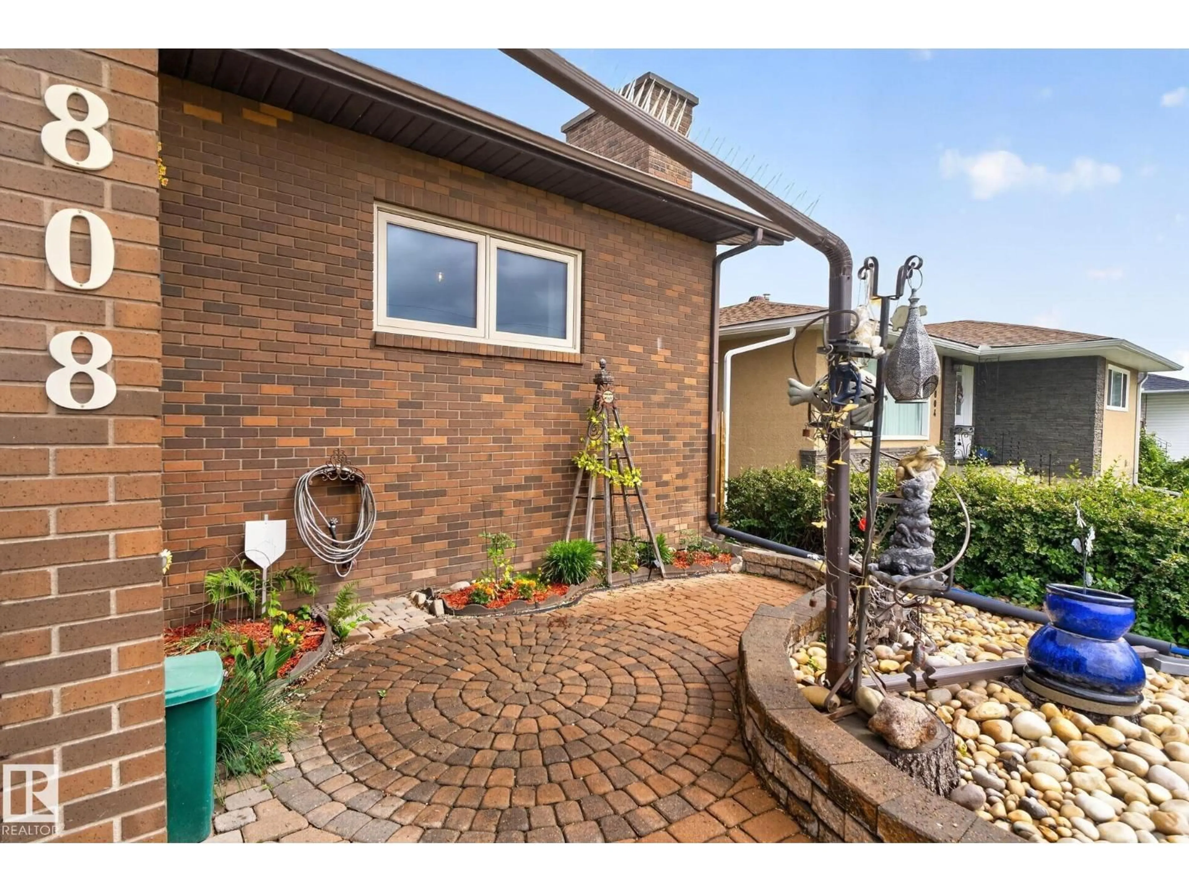 Home with brick exterior material, street for 5808 AUSTIN O'BRIEN RD, Edmonton Alberta T6B2E9