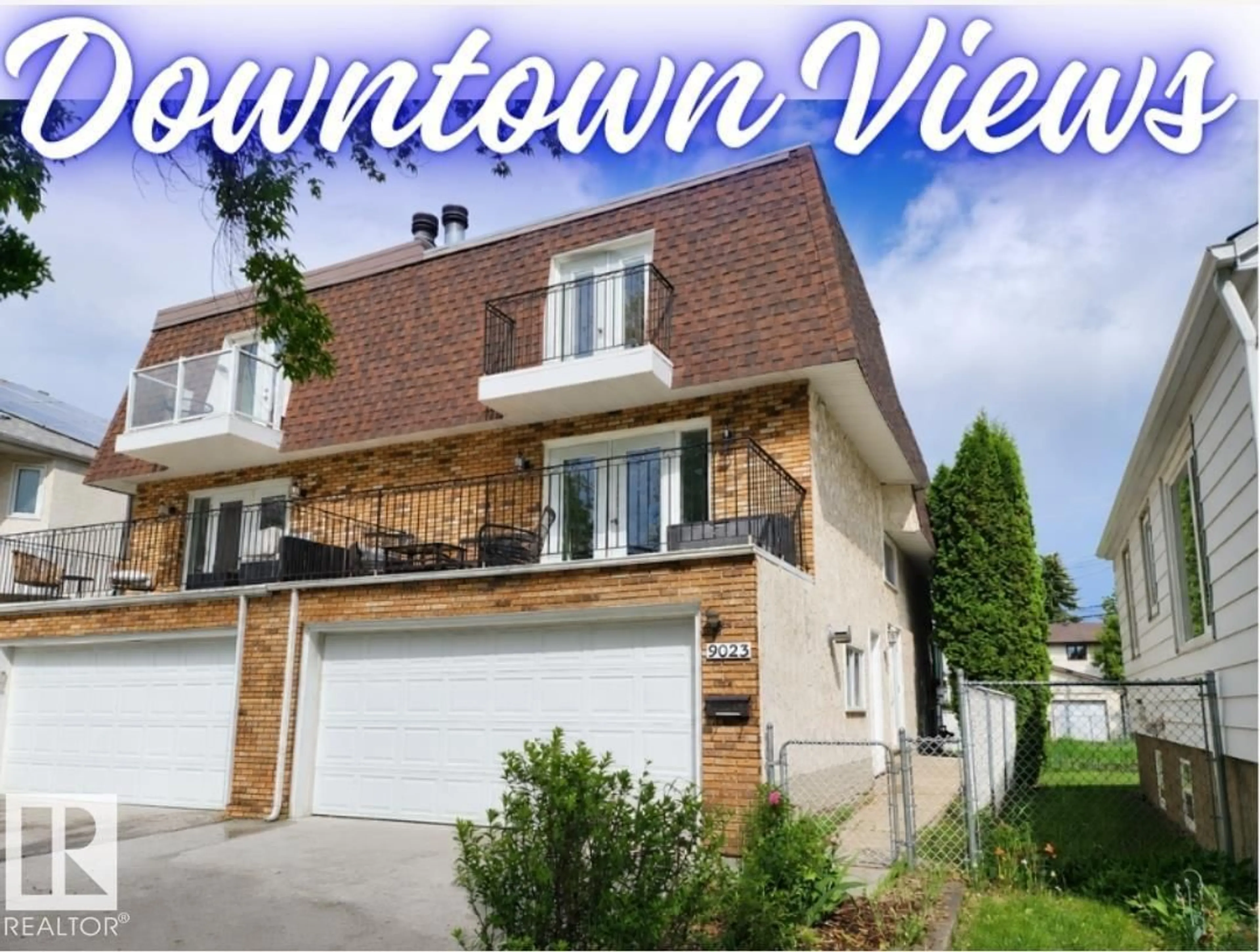 Home with vinyl exterior material, mountain view for 9023 95 ST, Edmonton Alberta T6C3W7