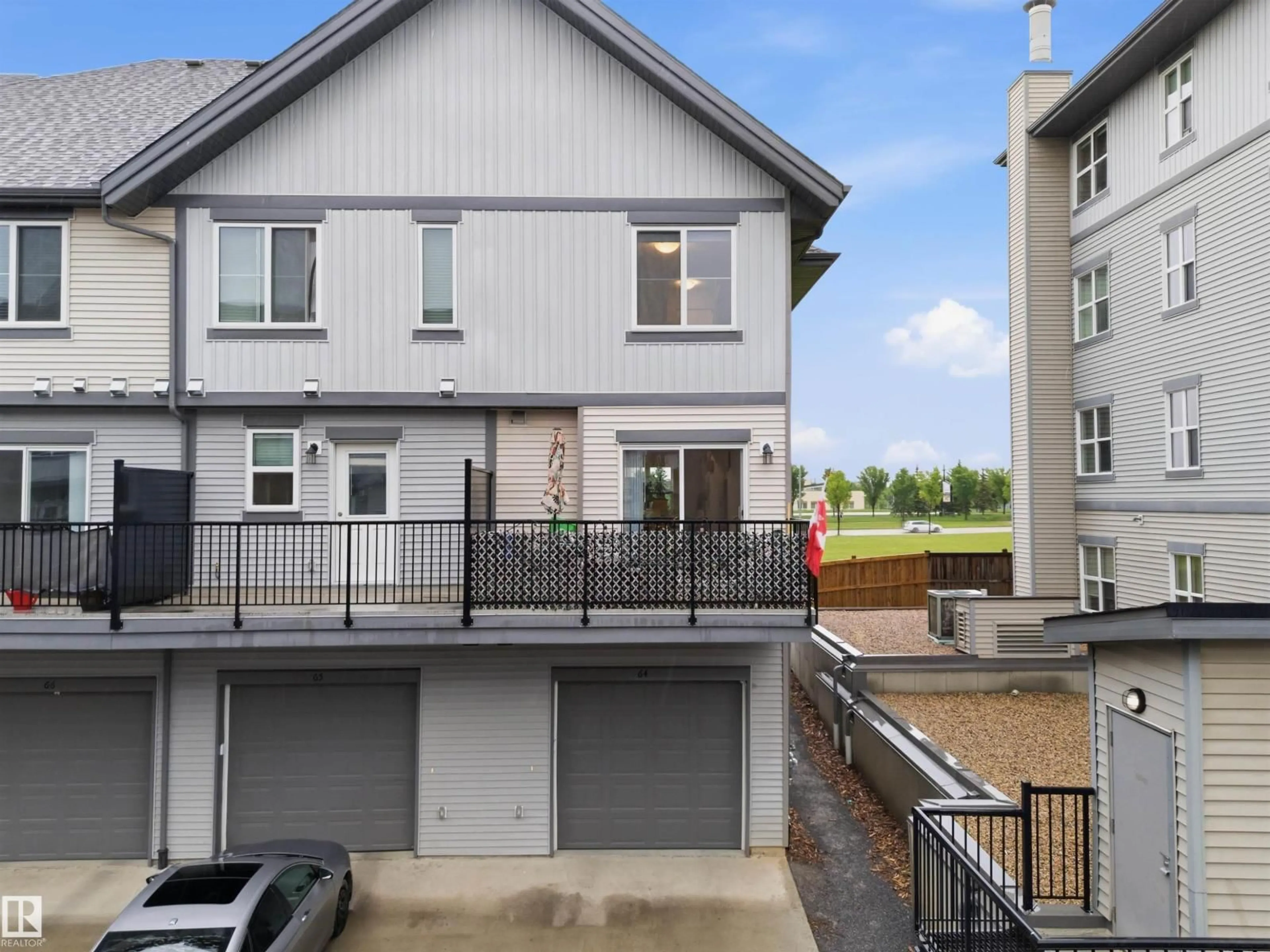 A pic from outside/outdoor area/front of a property/back of a property/a pic from drone, street for 655 - 64 WATT BV, Edmonton Alberta T6X0Y2