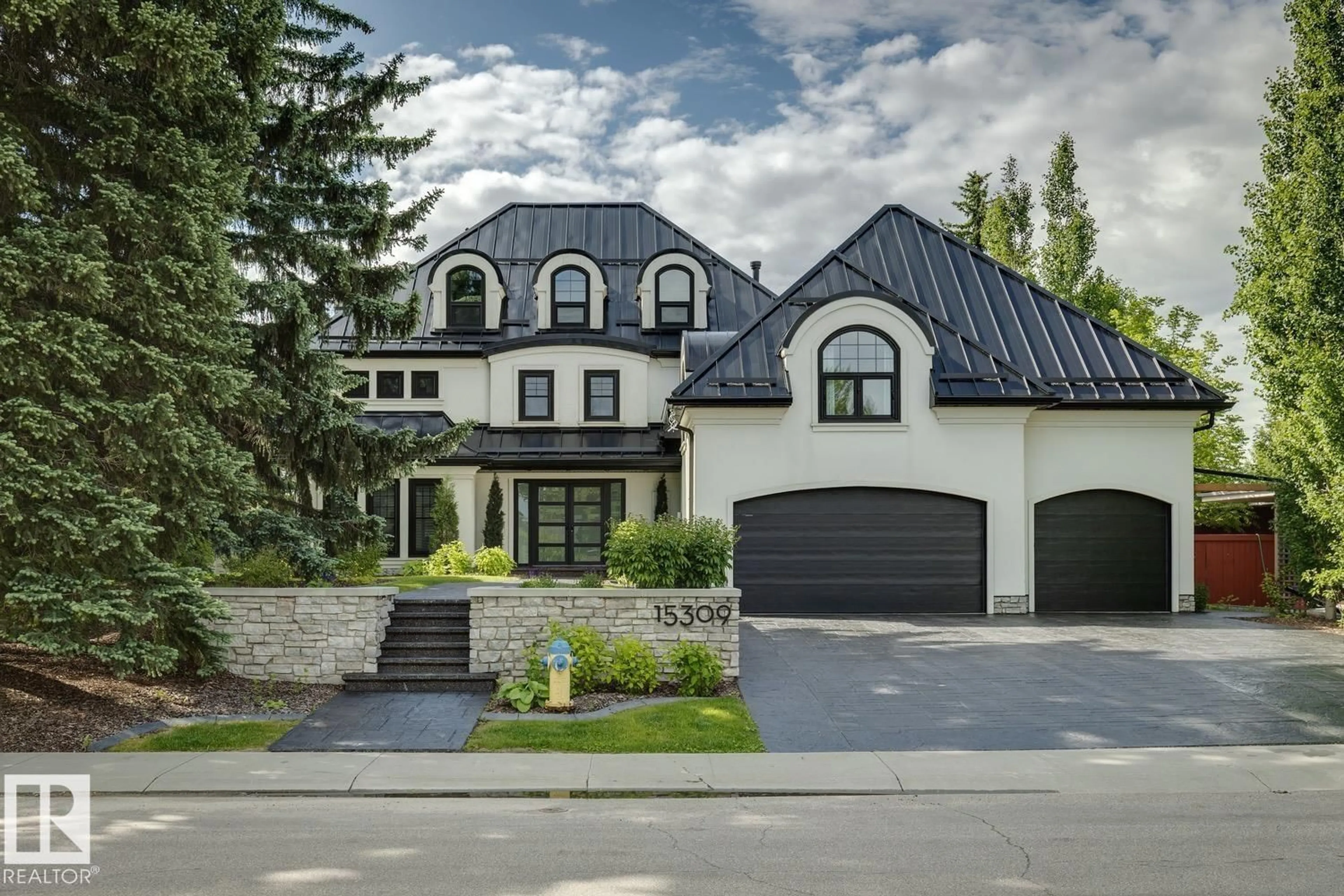 Home with brick exterior material, street for 15309 RIO TERRACE DR, Edmonton Alberta T5R5M6