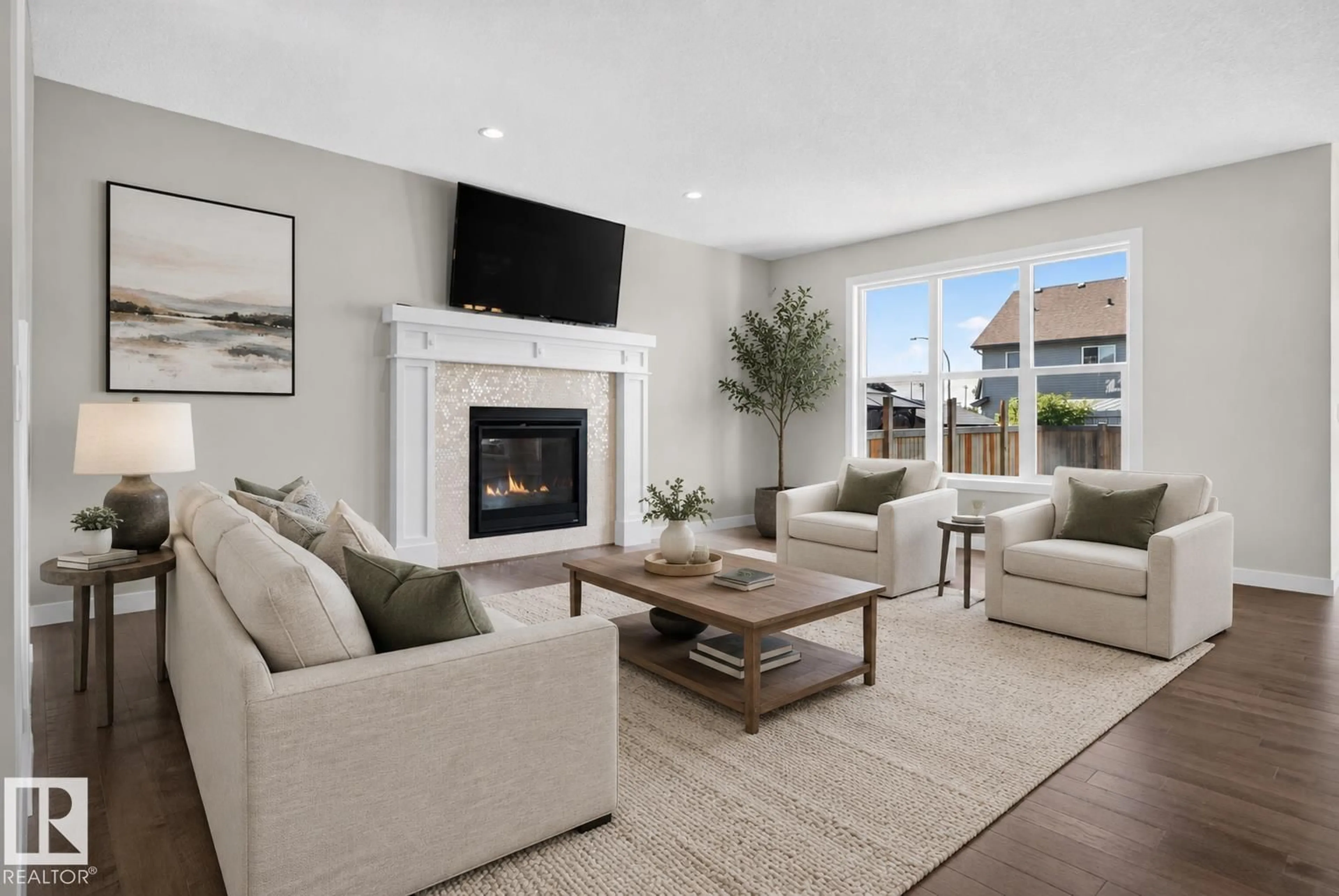 Living room with furniture, unknown for NW - 9432 229 ST, Edmonton Alberta T5T7B3