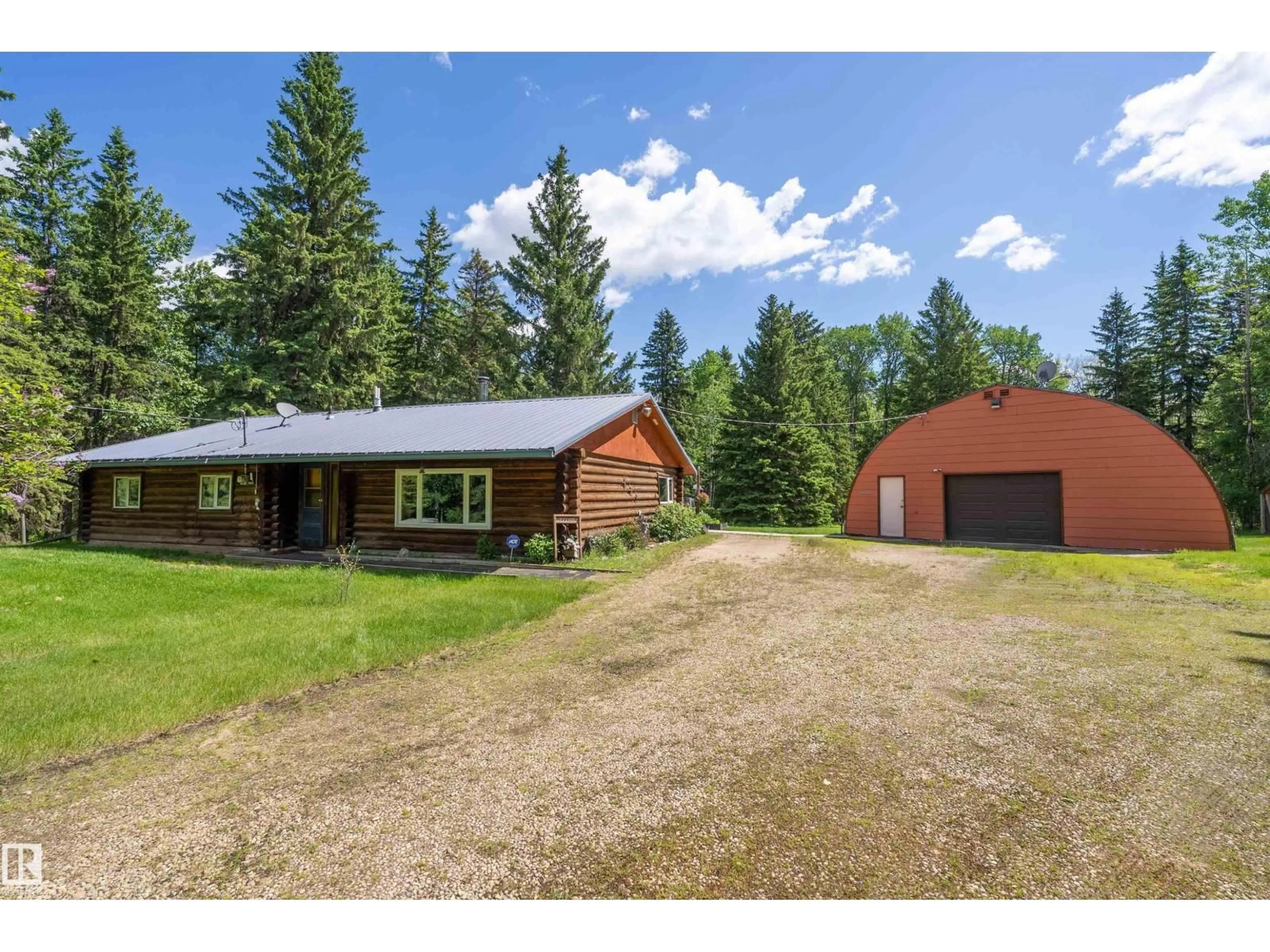 A pic from outside/outdoor area/front of a property/back of a property/a pic from drone, unknown for 453041 - 117 HWY 771, Rural Wetaskiwin County Alberta T0C2V0