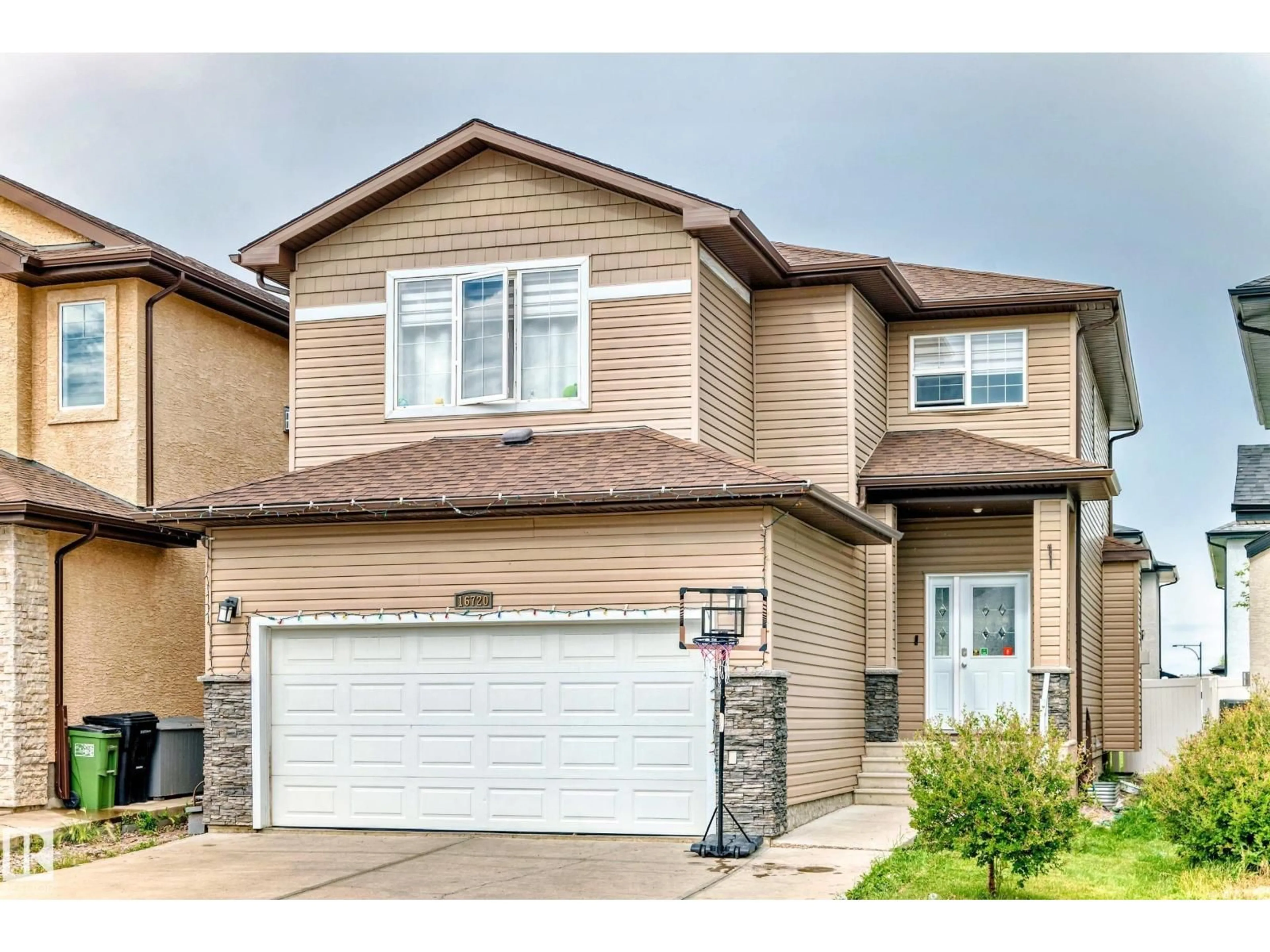 Home with brick exterior material, street for NW - 16720 61 ST, Edmonton Alberta T5Y0W6
