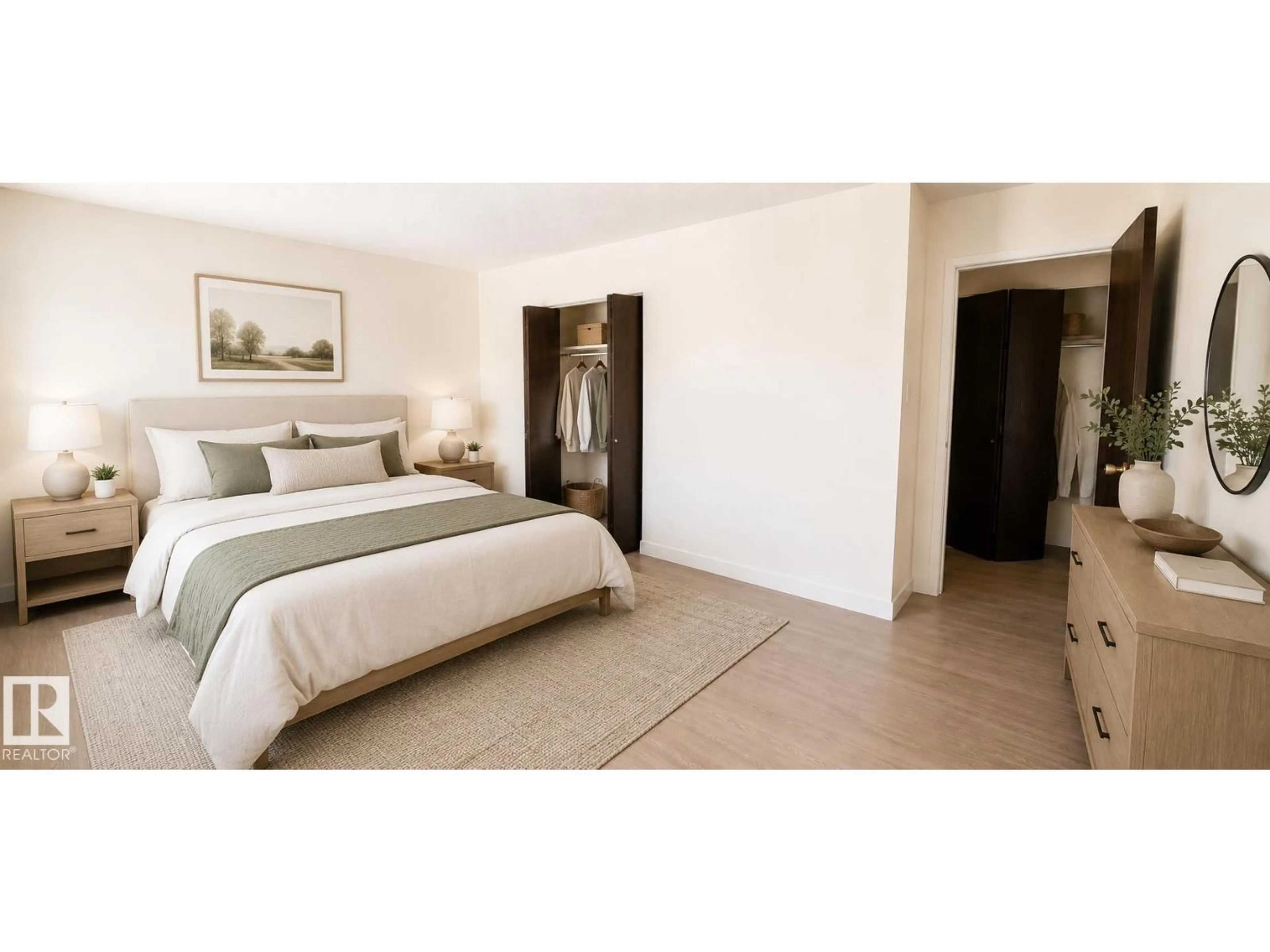 Bedroom with bed, unknown for 11907 81 ST, Edmonton Alberta T5B2S7