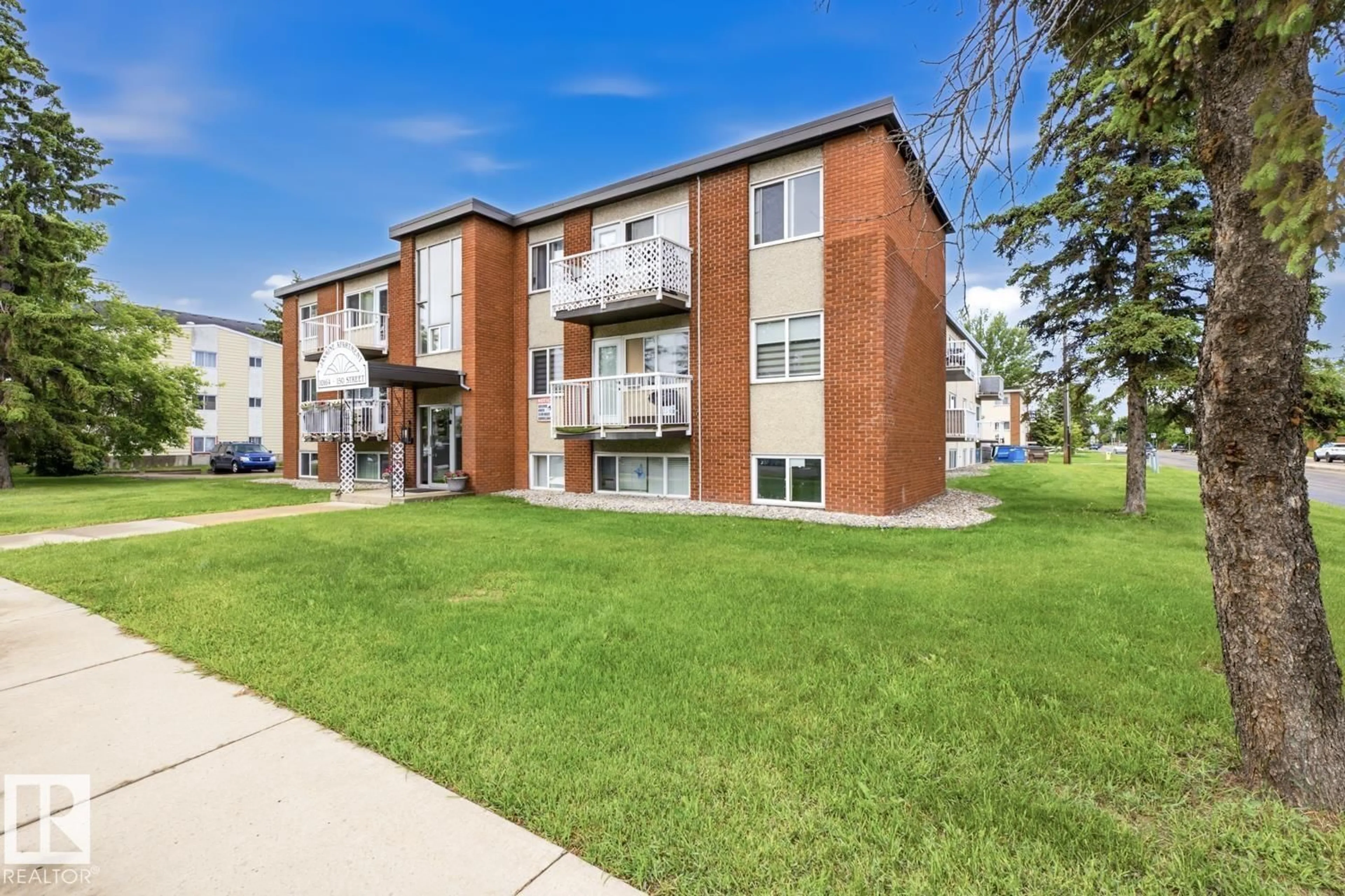 Home with brick exterior material, building for #15 - 10164 150 ST NW, Edmonton Alberta T5P1P1