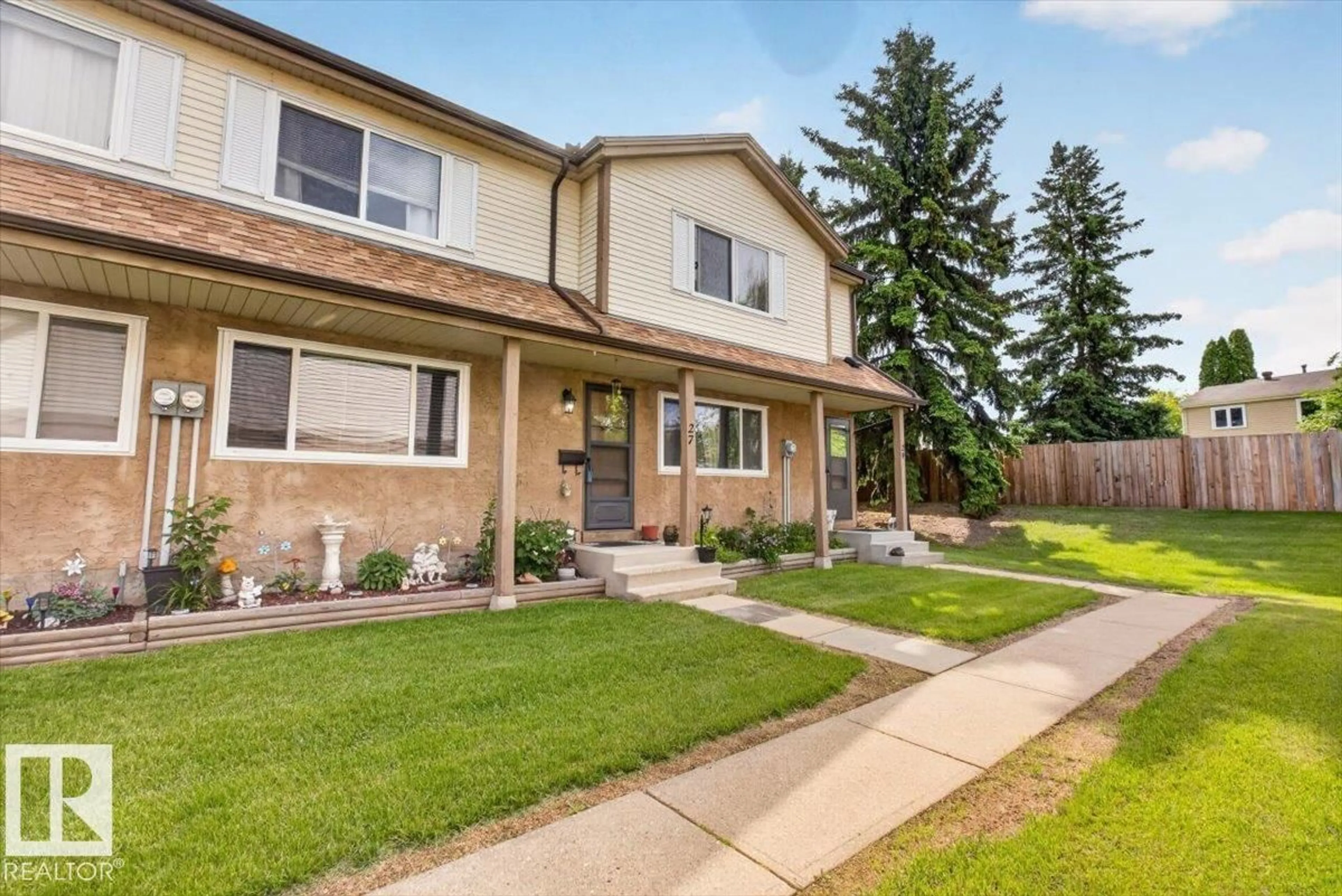 Home with brick exterior material, street for 27 WALDEN, St. Albert Alberta T8N3V6