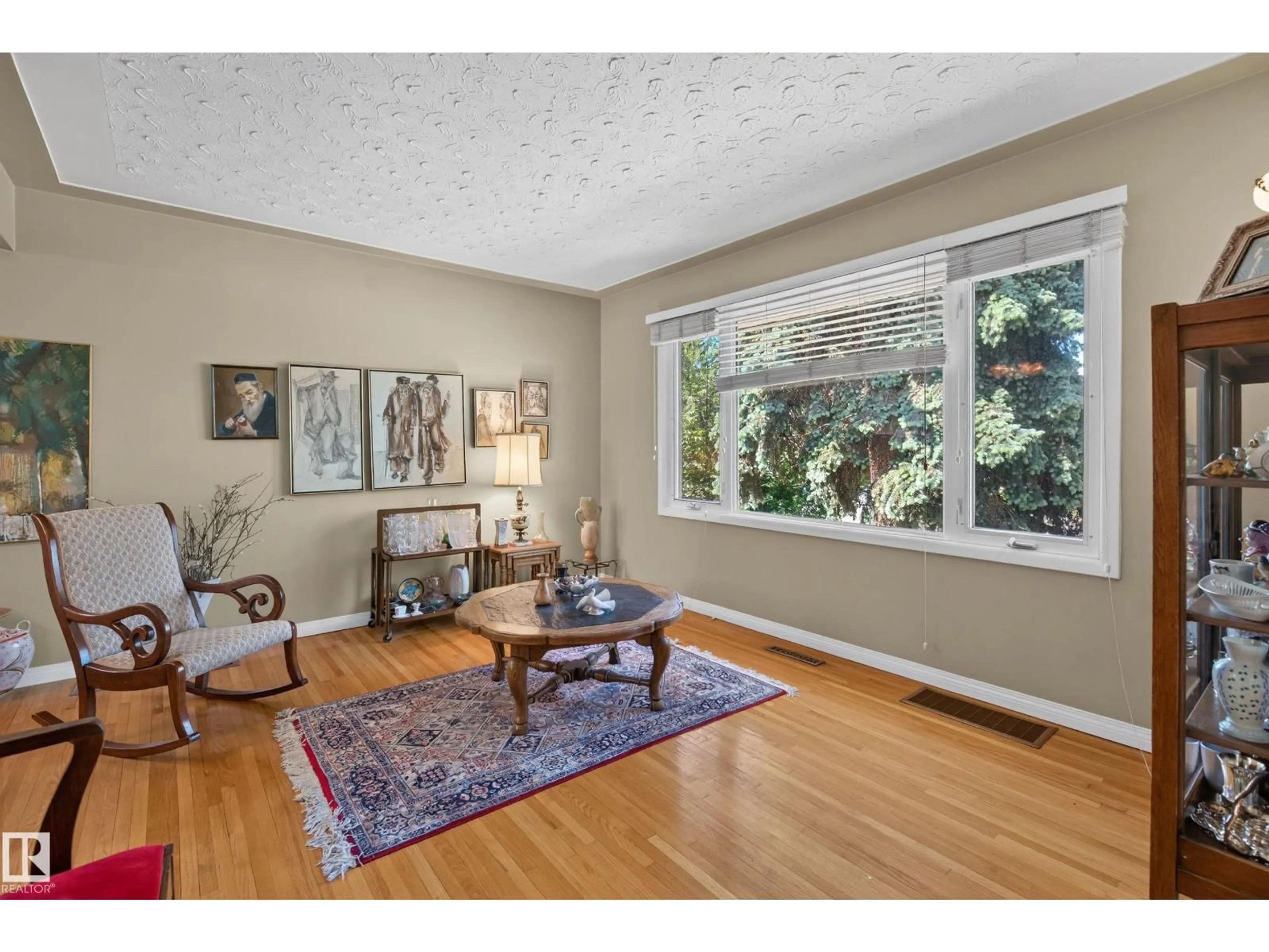 Living room with furniture, unknown for NW - 9519 148 ST, Edmonton Alberta T5N3E3