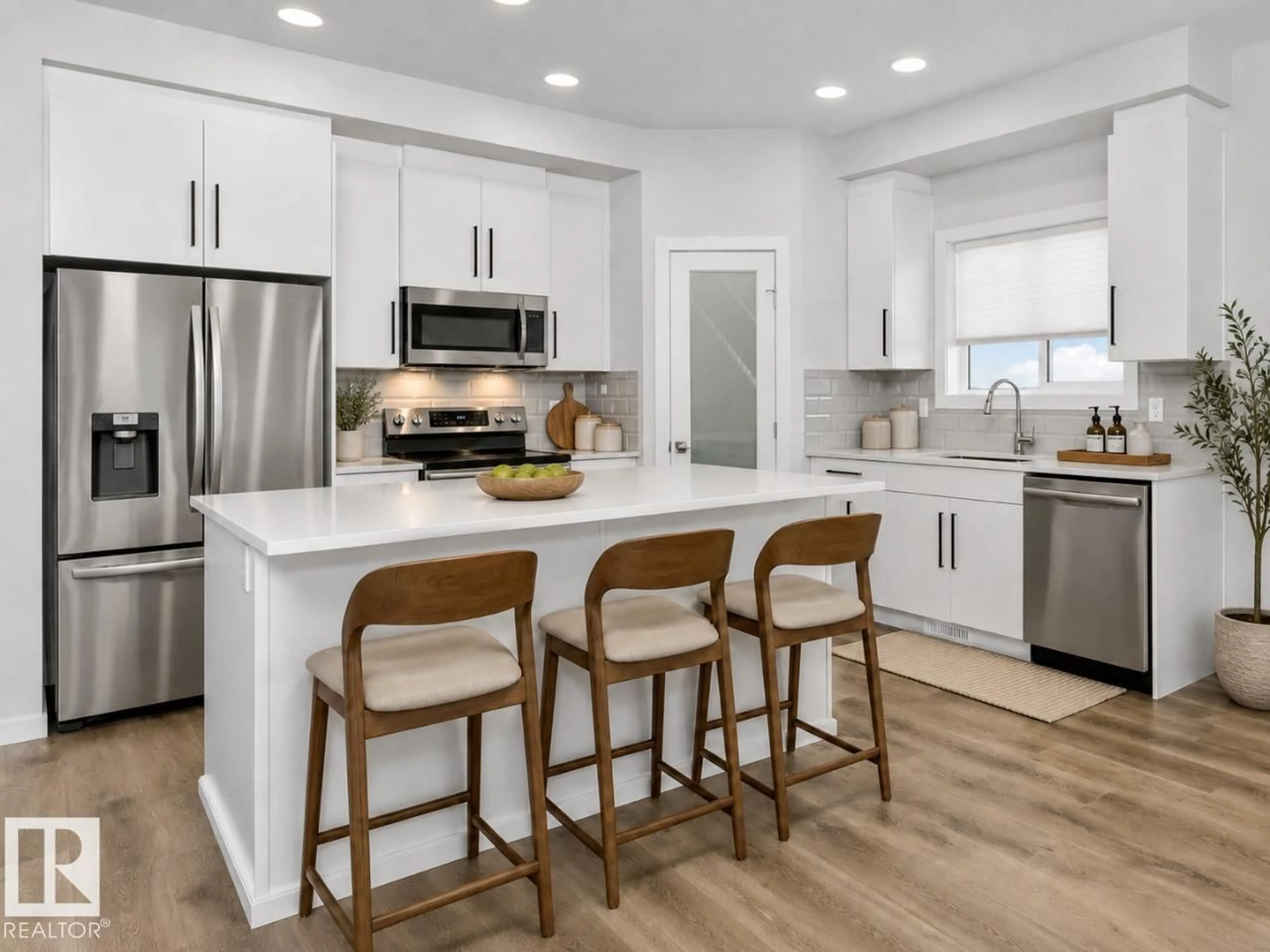Open concept kitchen, unknown for 2940 65 ST, Edmonton Alberta T6X2Z3