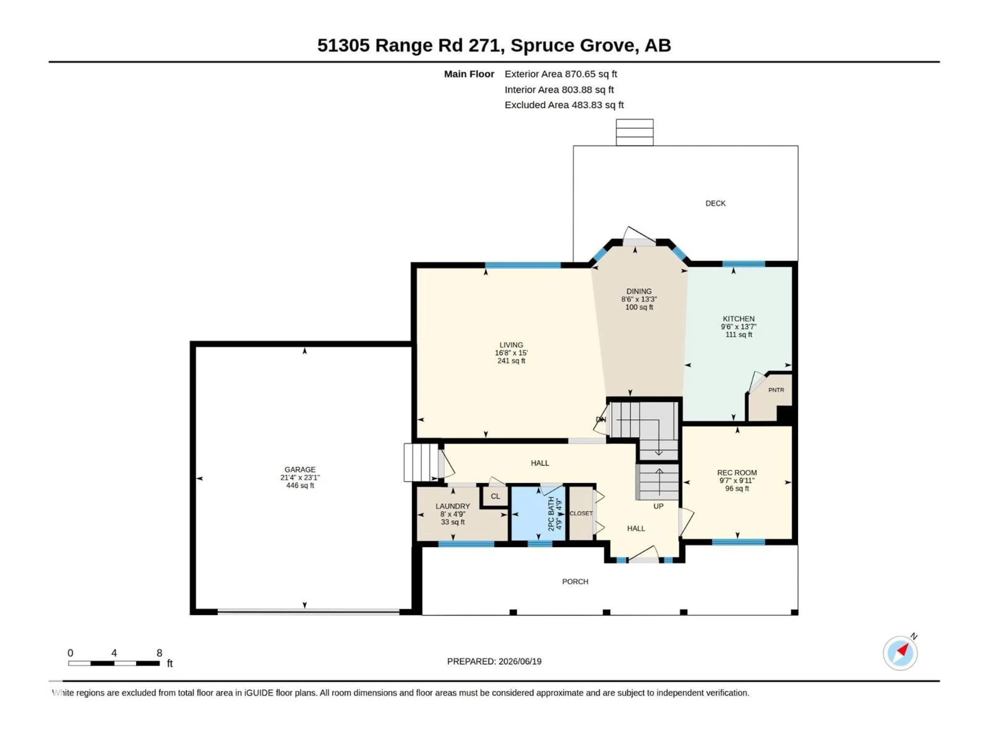 Floor plan for 51305 RGE ROAD 271, Rural Parkland County Alberta T7Y1G6
