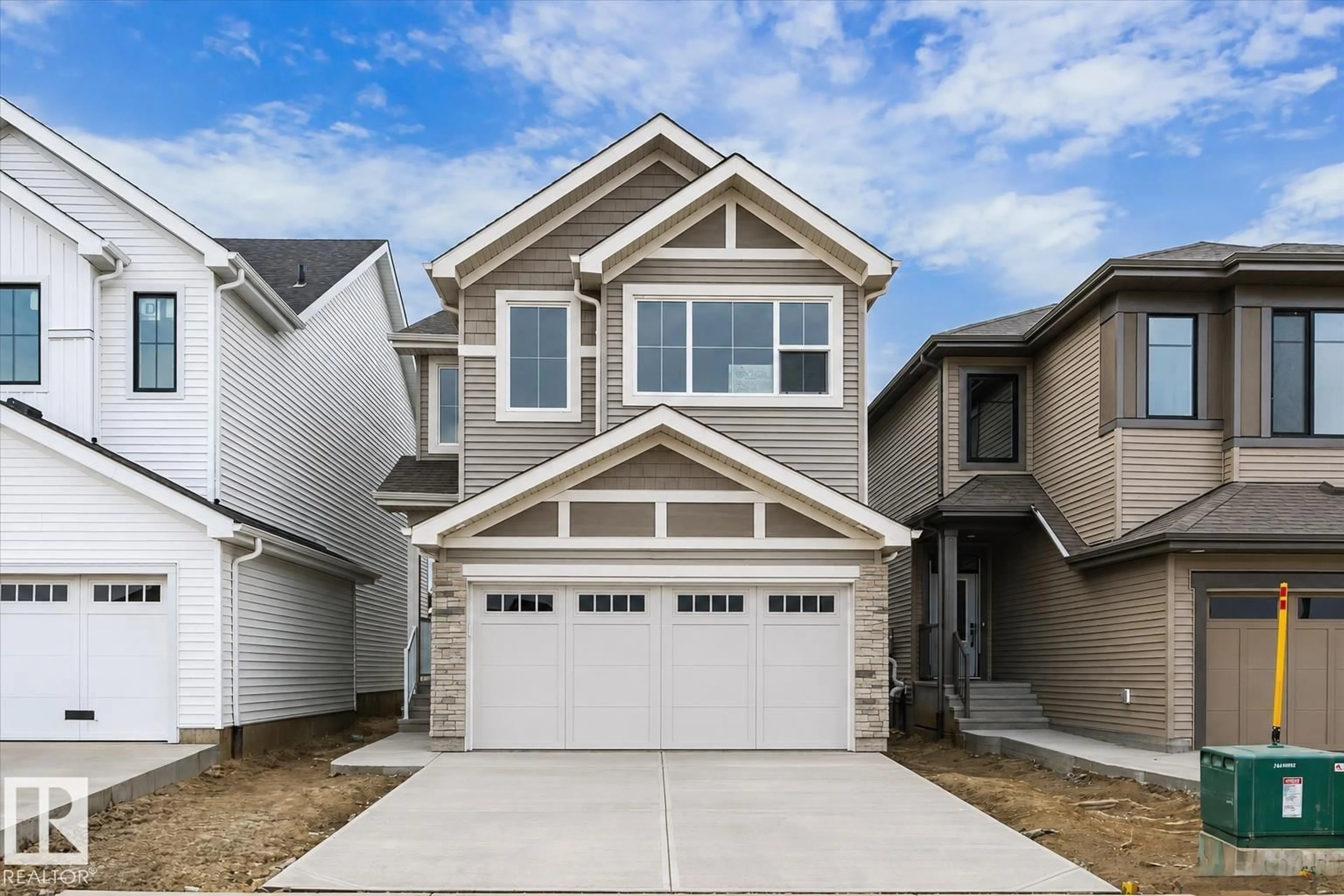 Home with vinyl exterior material, street for 182 STETSON LO, Ardrossan Alberta T8E0C1