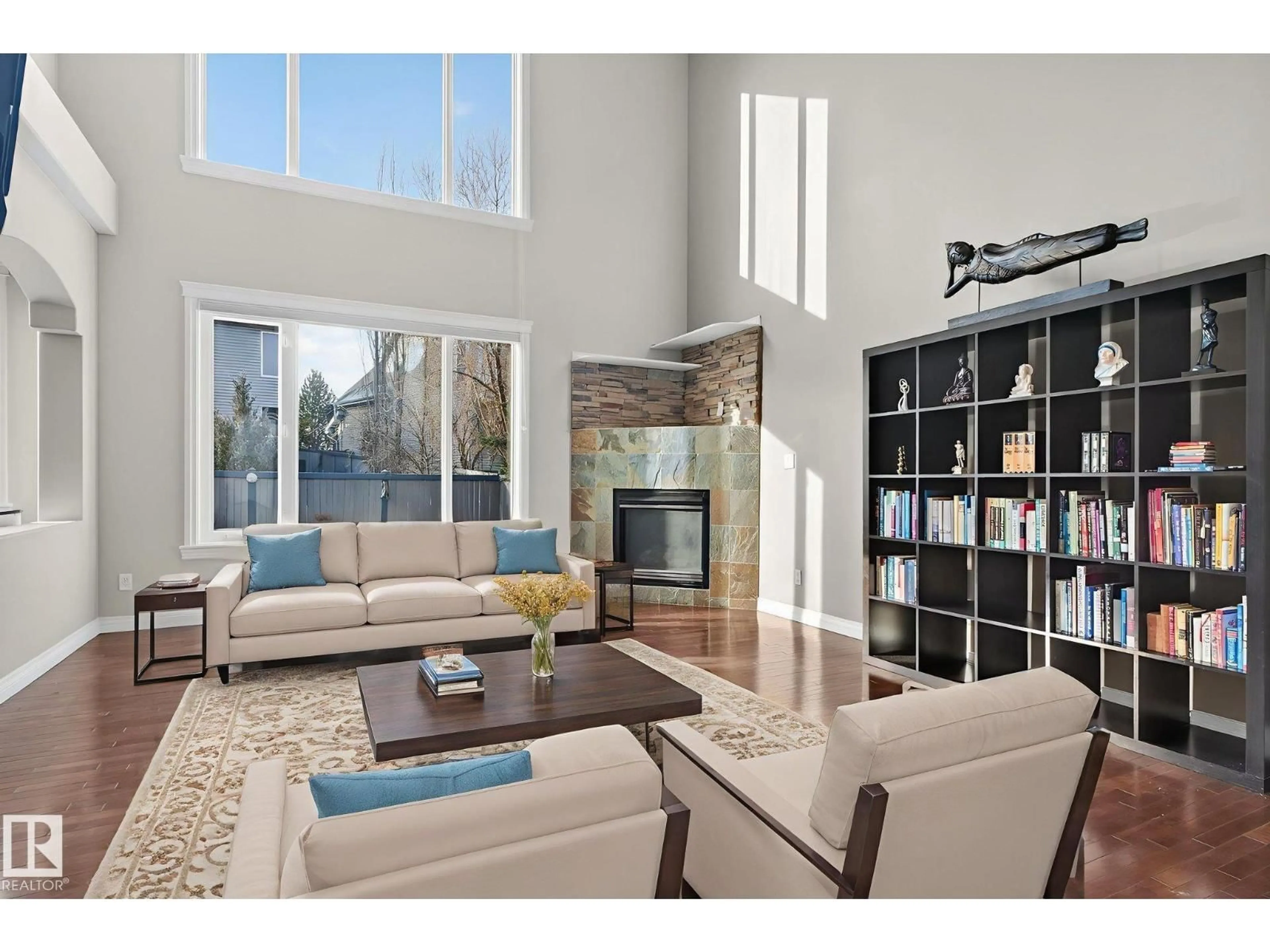 Living room with furniture, unknown for 613 STEWART CR, Edmonton Alberta T6X1B5
