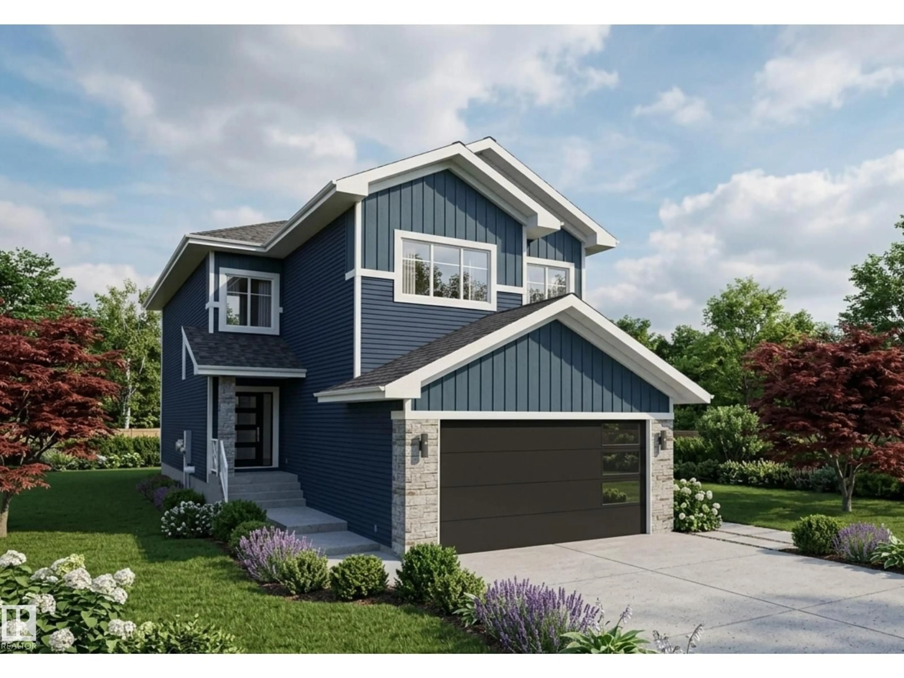 Home with vinyl exterior material, street for 4608 17 AV SW, Edmonton Alberta T6X1X2