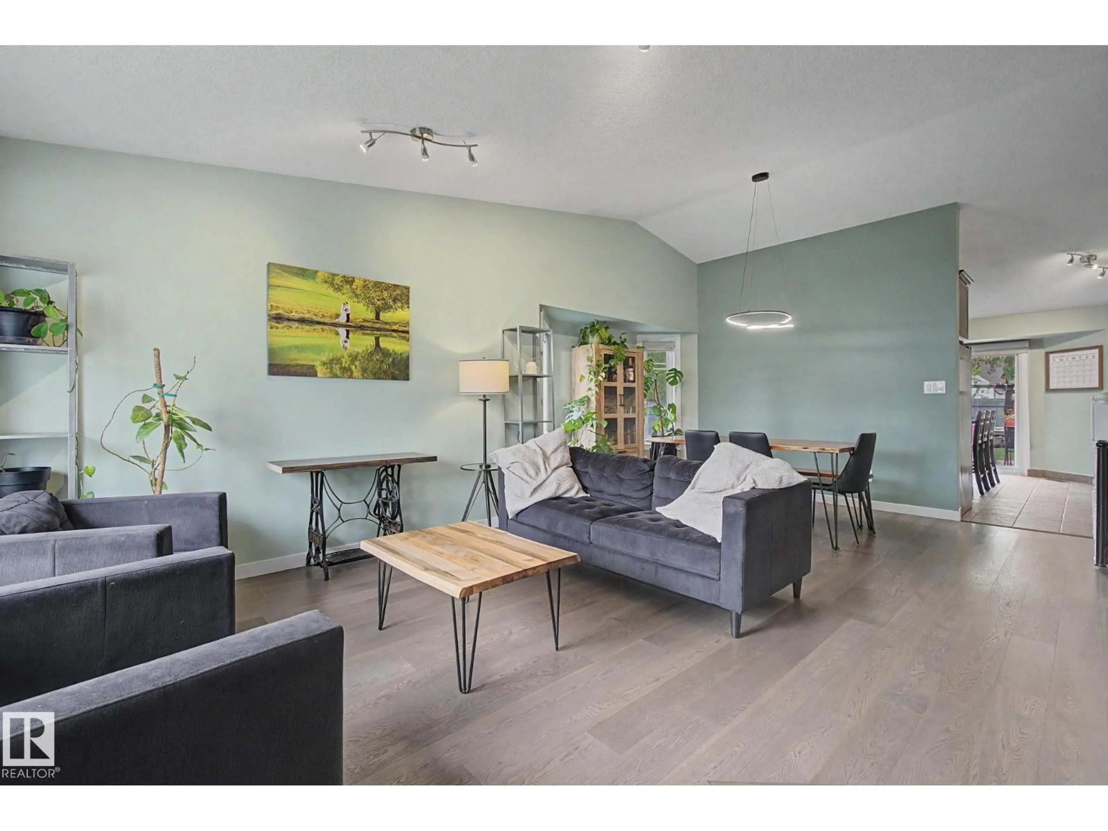 Living room with furniture, unknown for 4403 43 ST, Beaumont Alberta T4X1G8