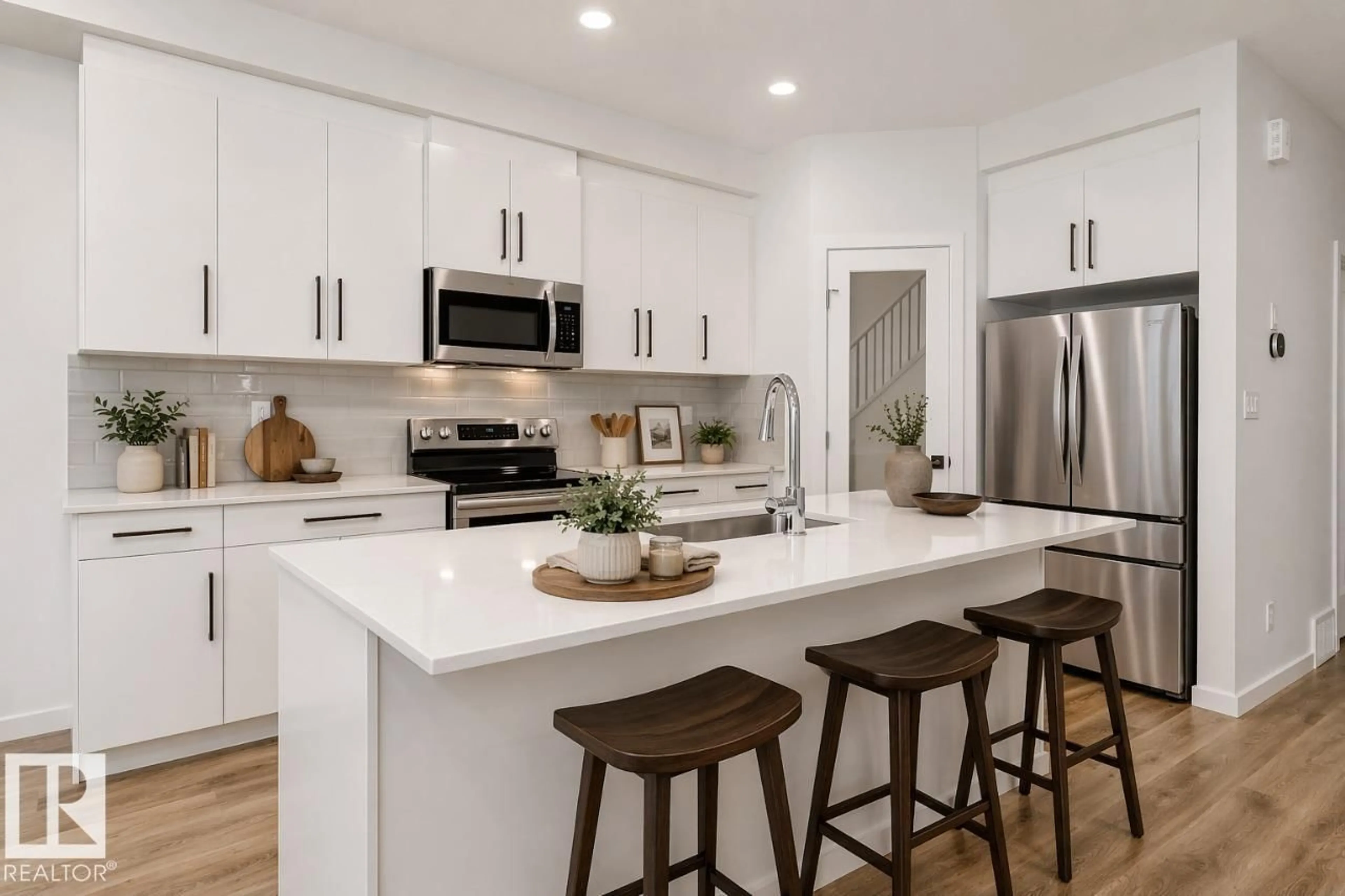 Open concept kitchen, unknown for 7470 KLAPSTEIN CR, Edmonton Alberta T6W5N8