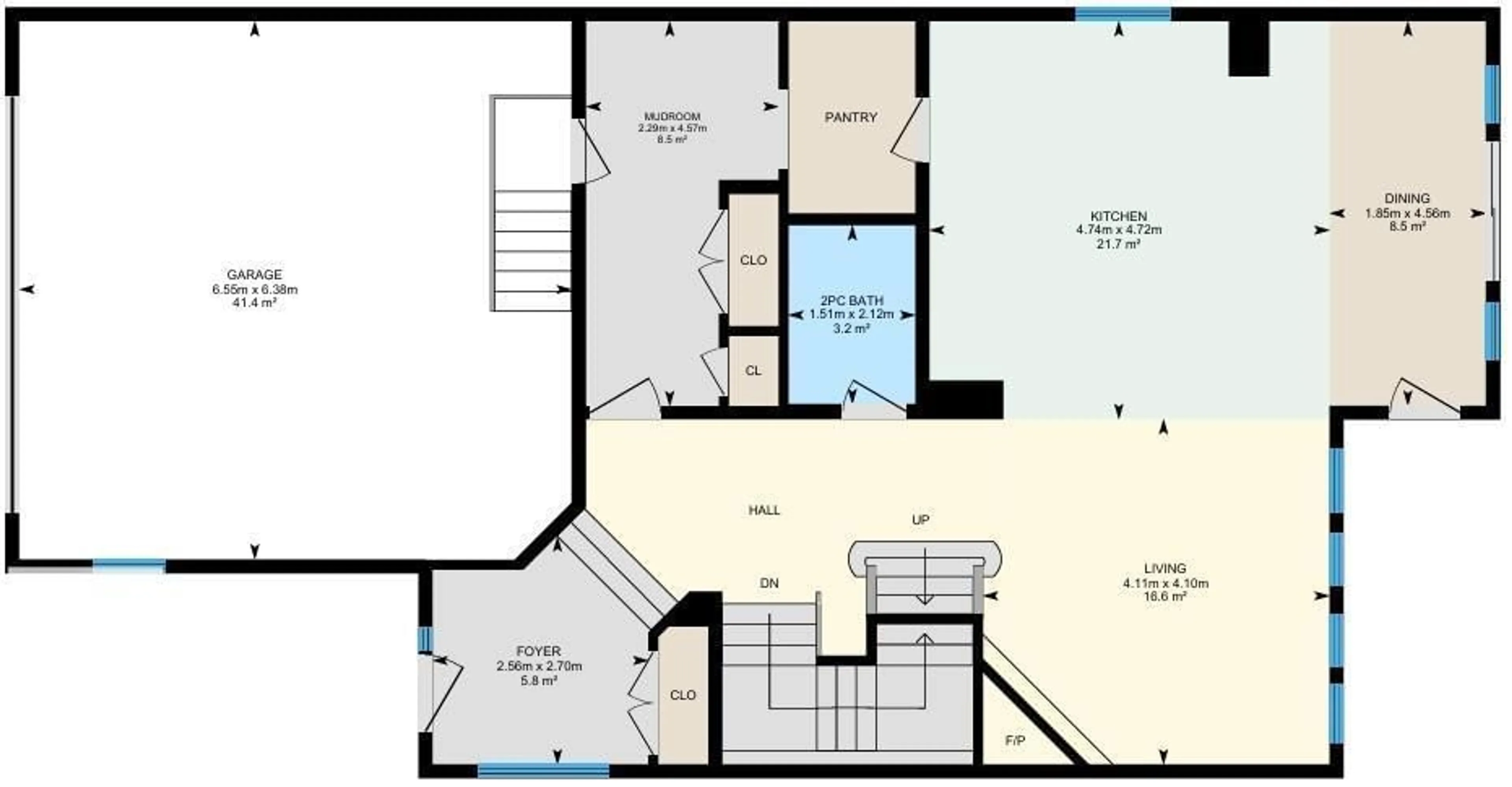 Floor plan for 291 SHEPPARD CI, Leduc Alberta T9E0T5