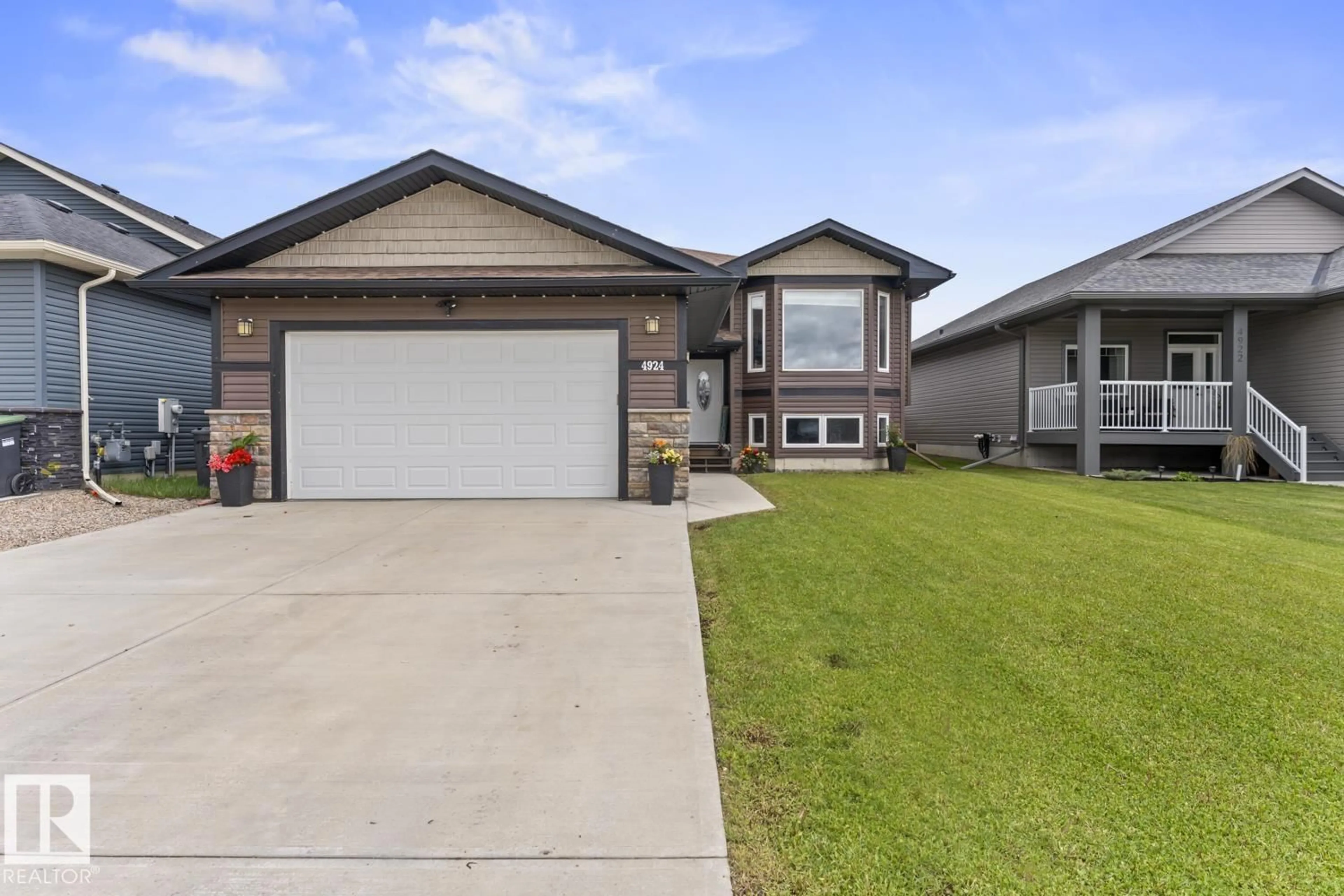 Home with brick exterior material, street for 4924 57 AV, Cold Lake Alberta T9M0E7