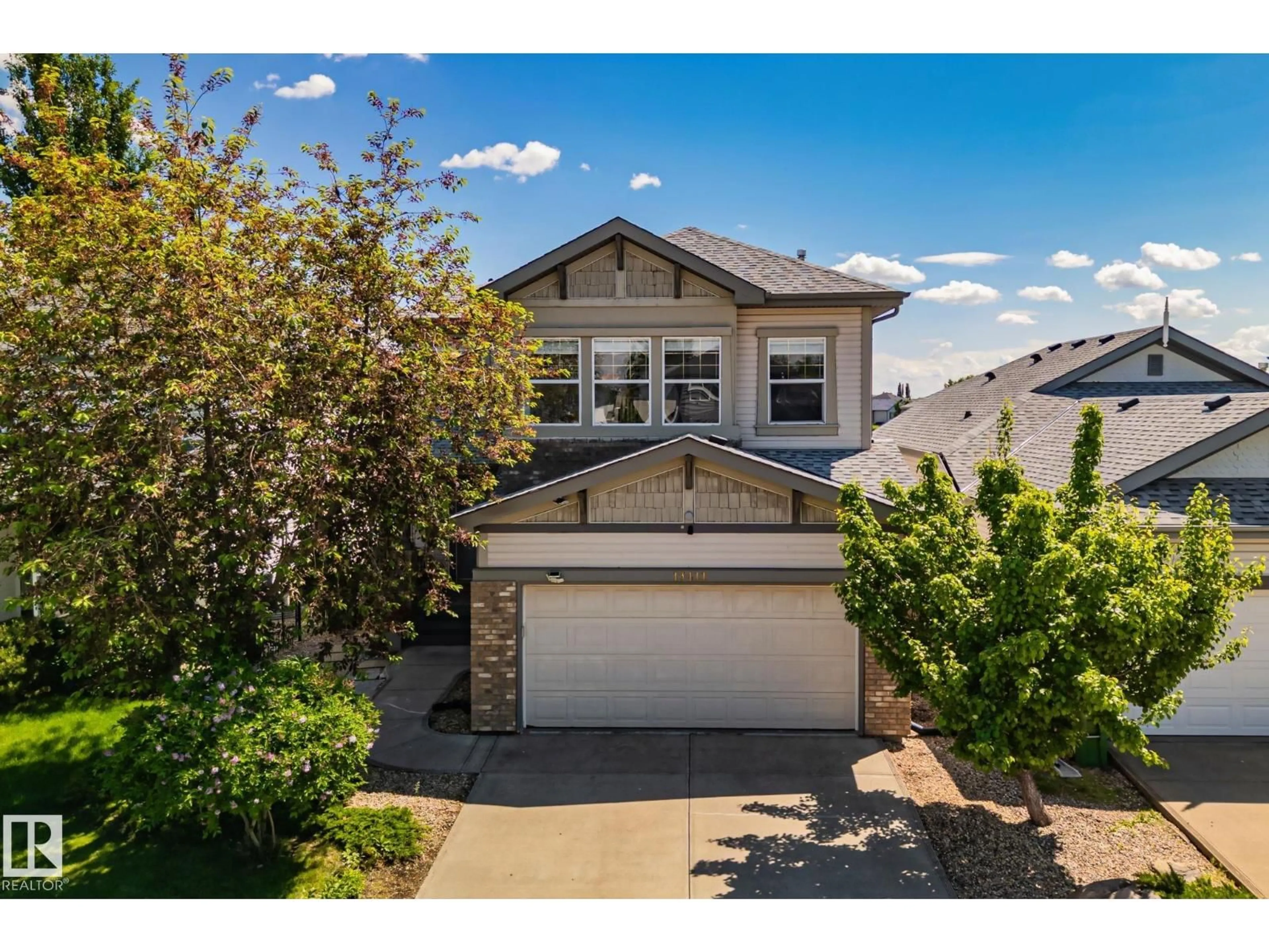 A pic from outside/outdoor area/front of a property/back of a property/a pic from drone, street for 13411 149 AV, Edmonton Alberta T6V1L1