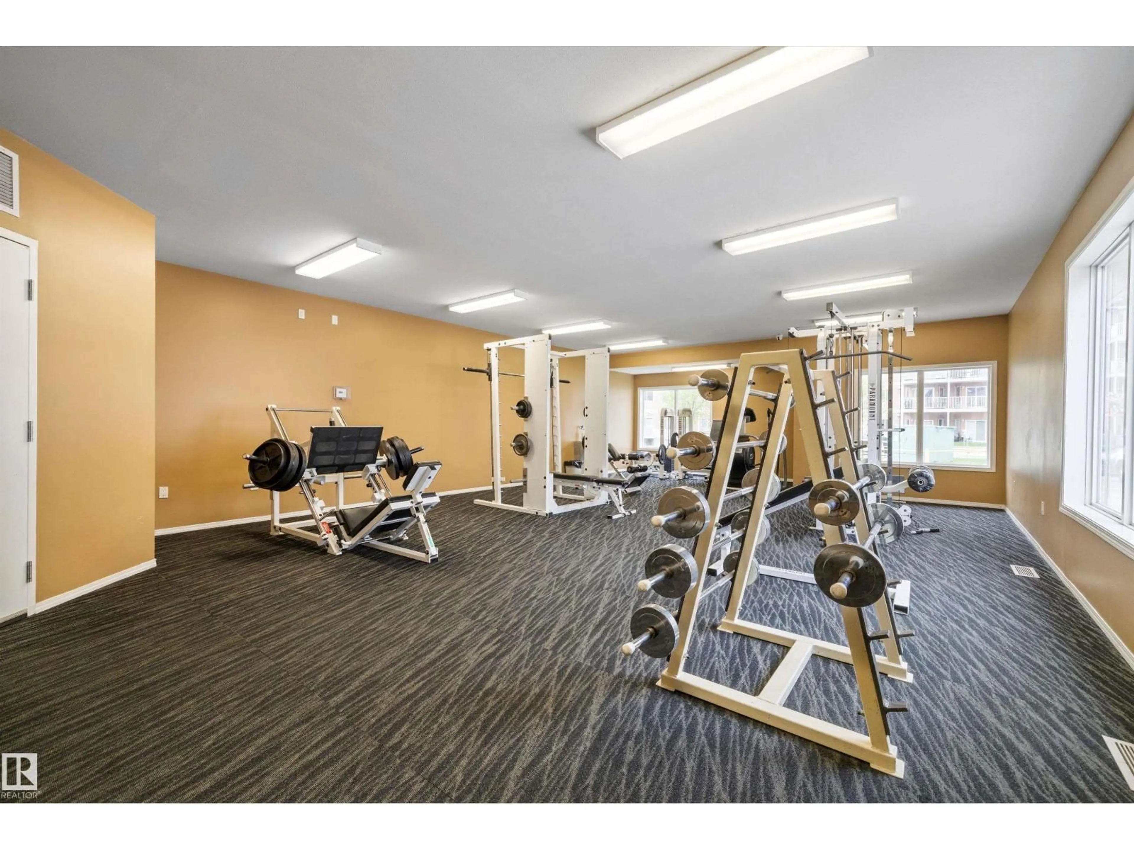 Gym or fitness room for #417 - 4316 139 AV, Edmonton Alberta T5Y0C1