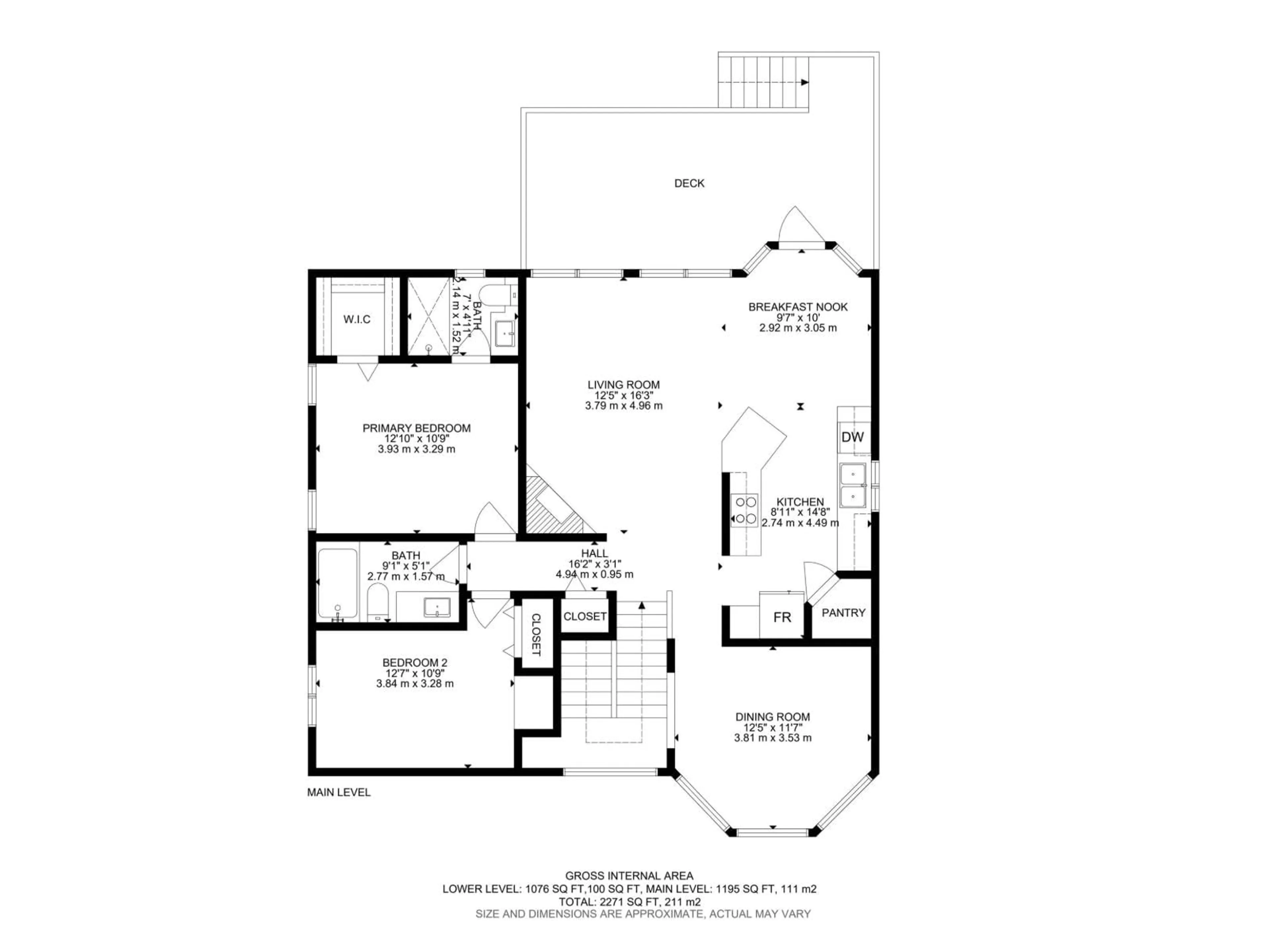 Floor plan for 6 CHANCERY WY, Sherwood Park Alberta T8H1Y3