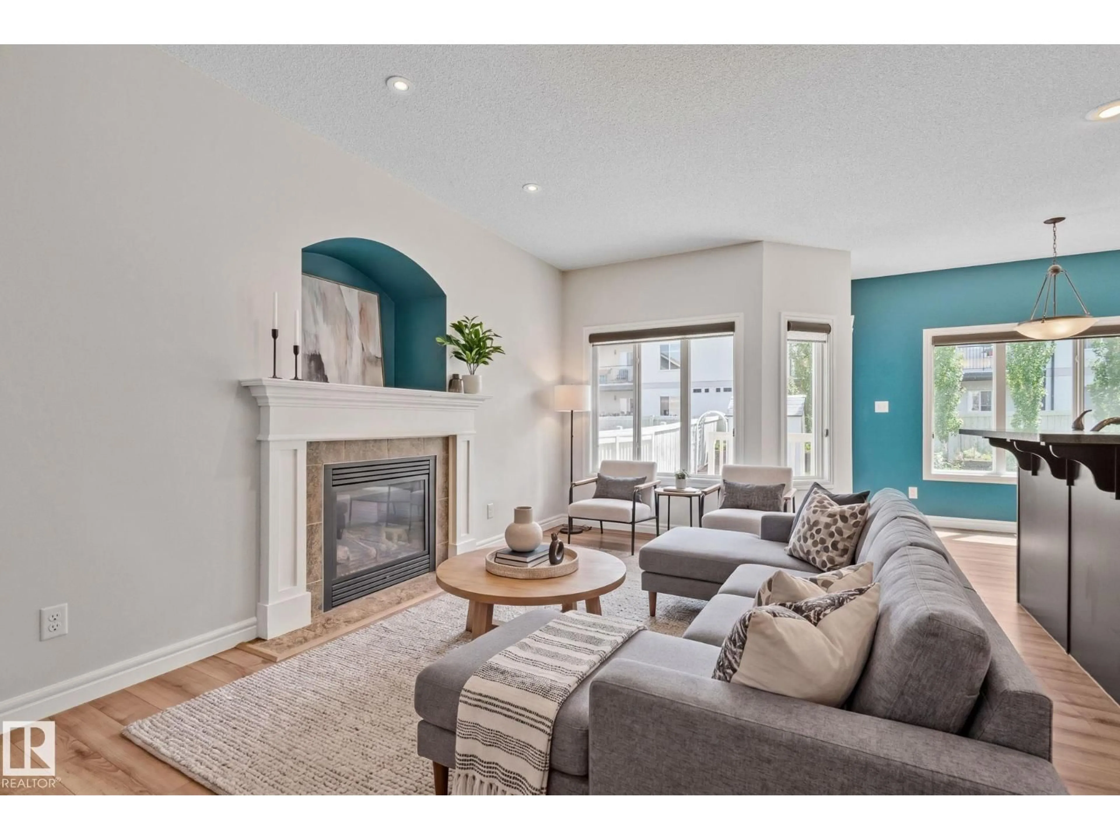 Living room with furniture, unknown for 39 MEADOWVIEW CO, Spruce Grove Alberta T7X0N2