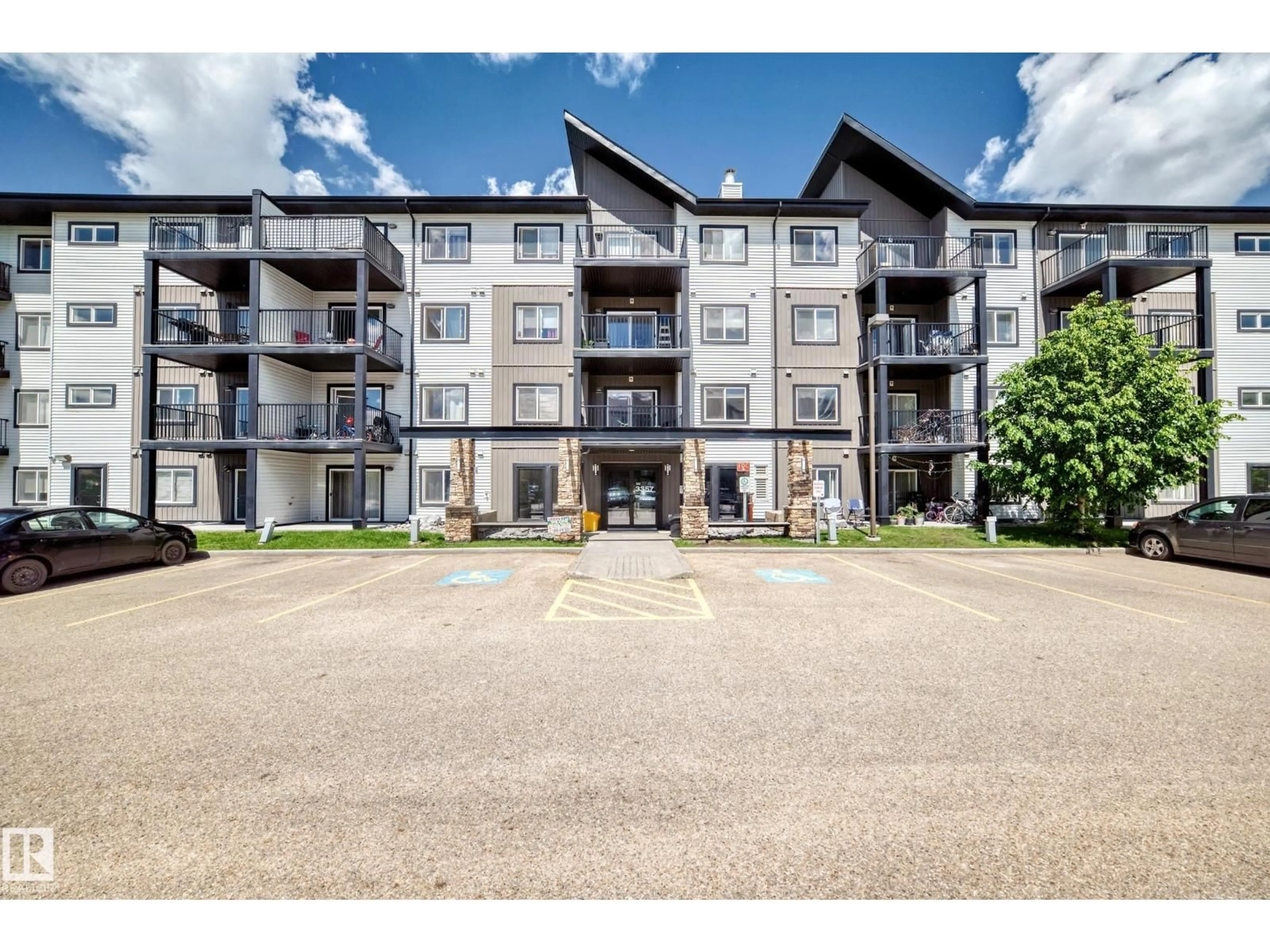 A pic from outside/outdoor area/front of a property/back of a property/a pic from drone, unknown for #416 - 3357 16A AV, Edmonton Alberta T6T0V4