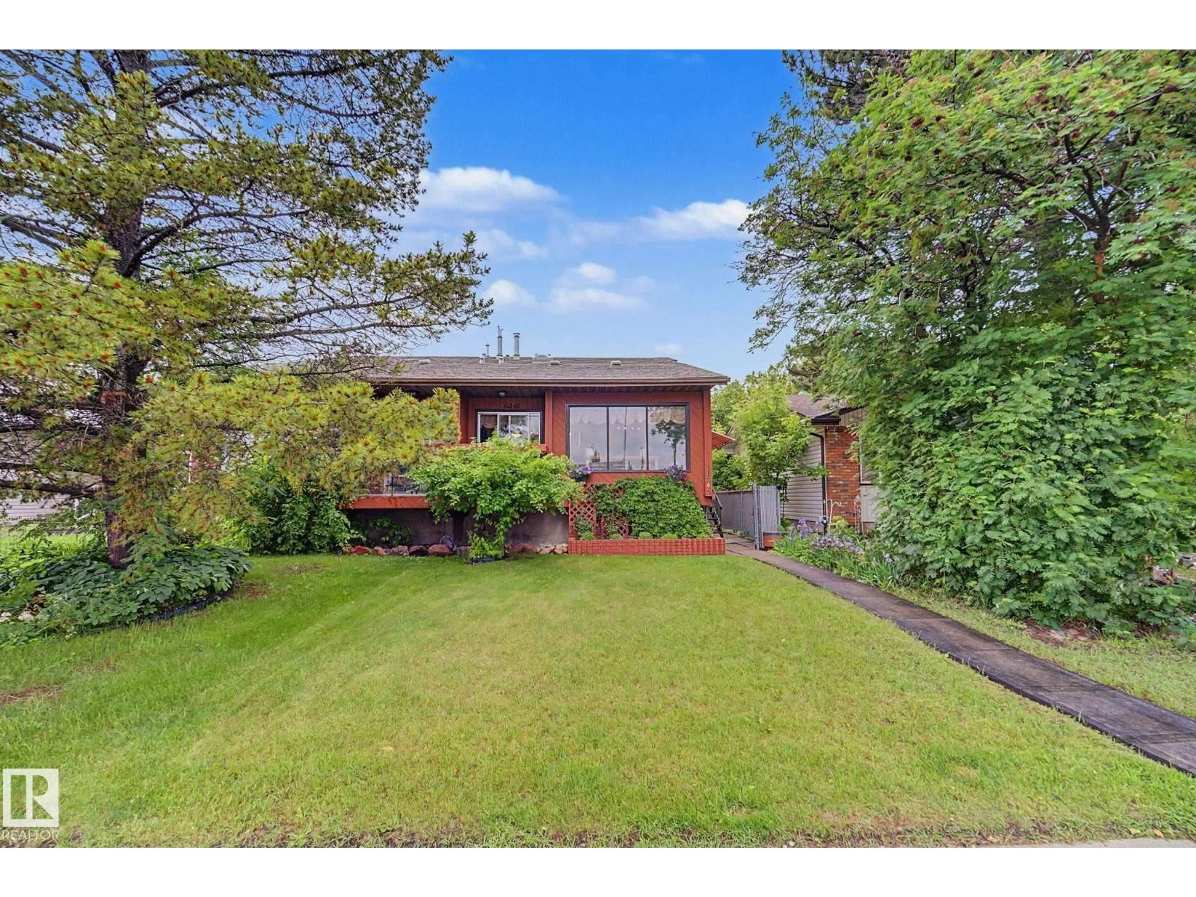 A pic from outside/outdoor area/front of a property/back of a property/a pic from drone, street for NW - 10242 161 ST, Edmonton Alberta T5P3J1