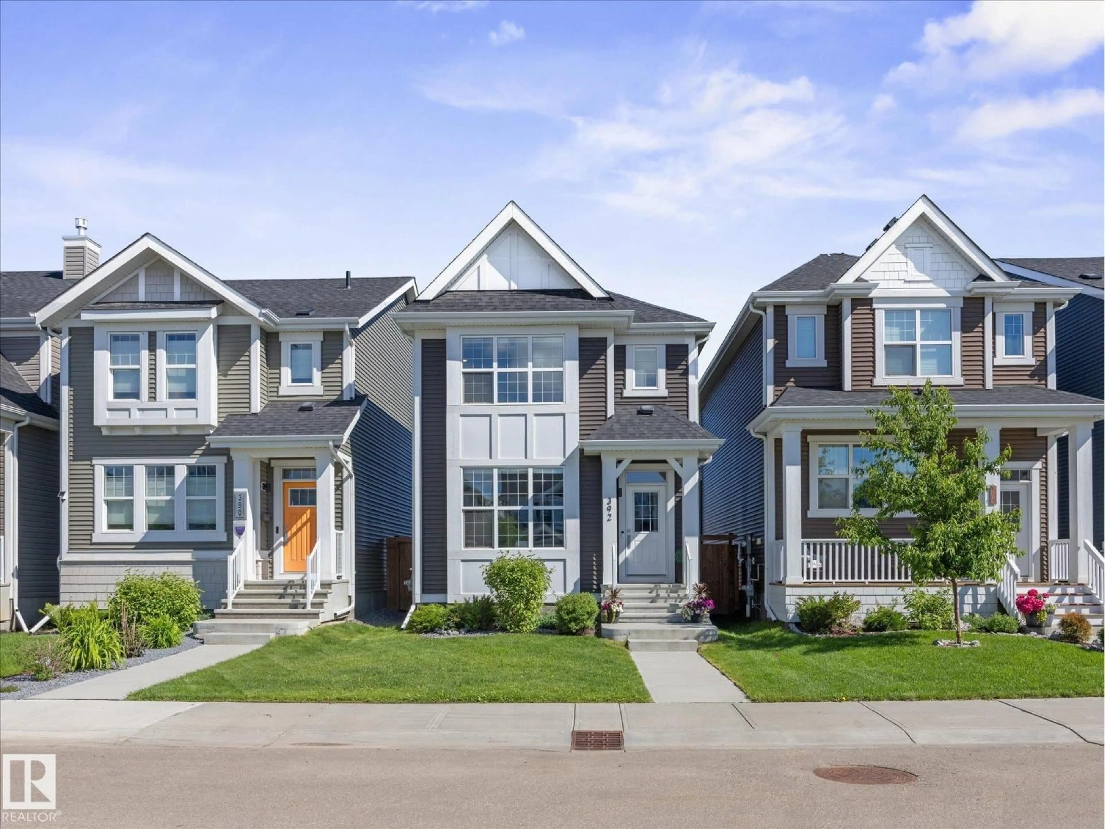 Home with vinyl exterior material, street for 392 STOUT LN, Leduc Alberta T9E1K4