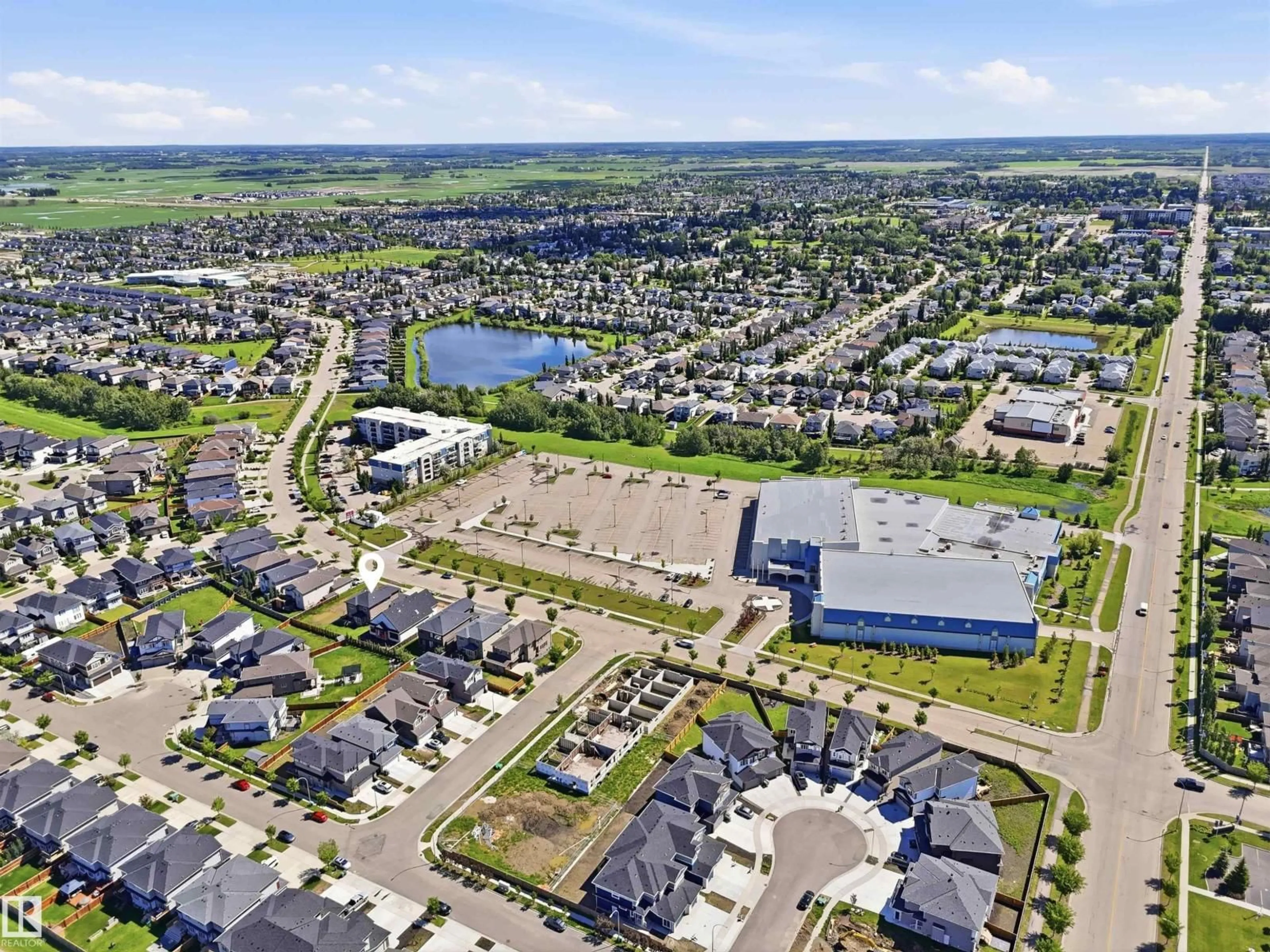 A pic from outside/outdoor area/front of a property/back of a property/a pic from drone, unknown for 5110 RUE EAGLEMONT, Beaumont Alberta T4X0H0