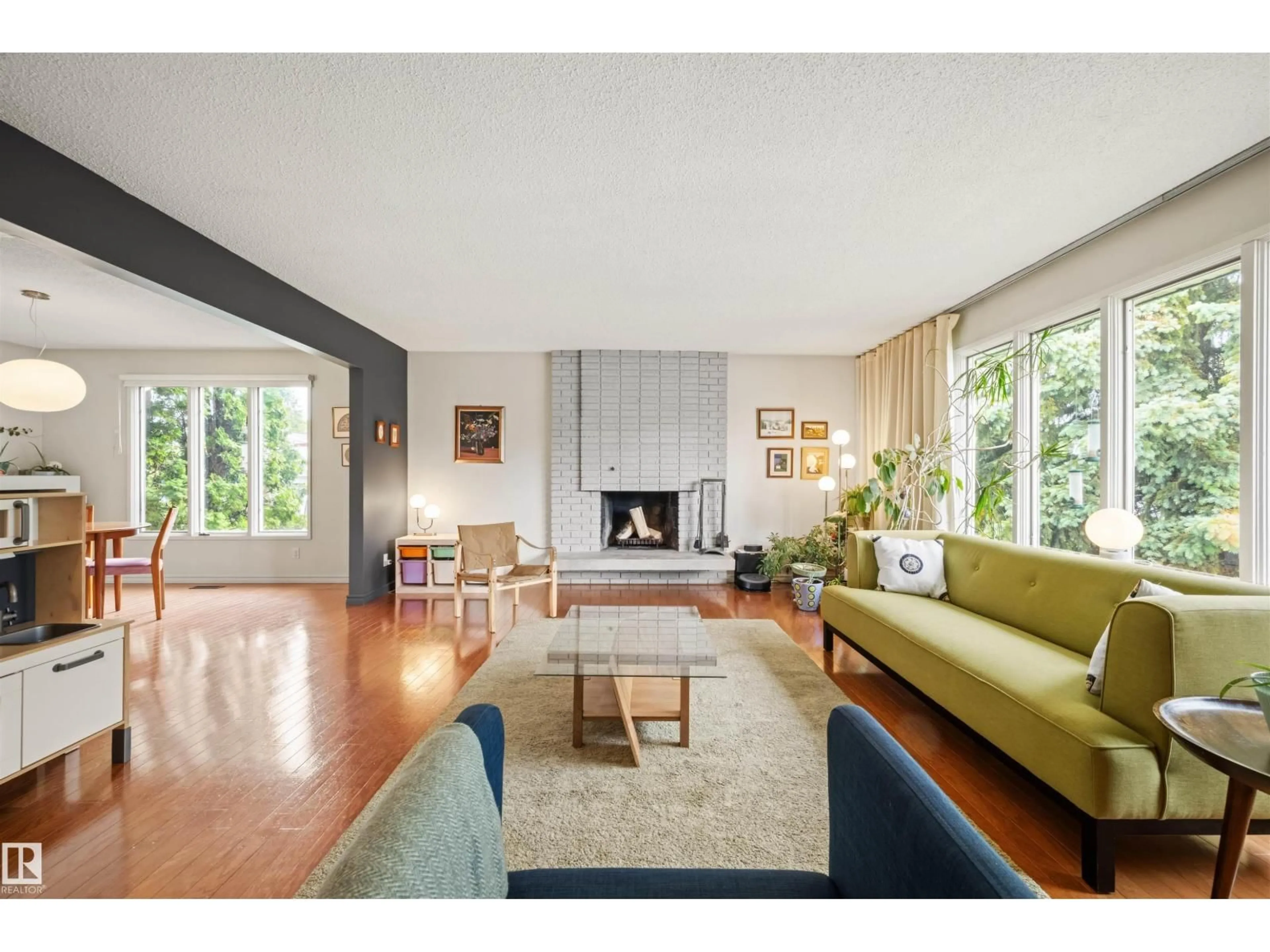 Living room with furniture, unknown for 11329 33A AV, Edmonton Alberta T6J4G1