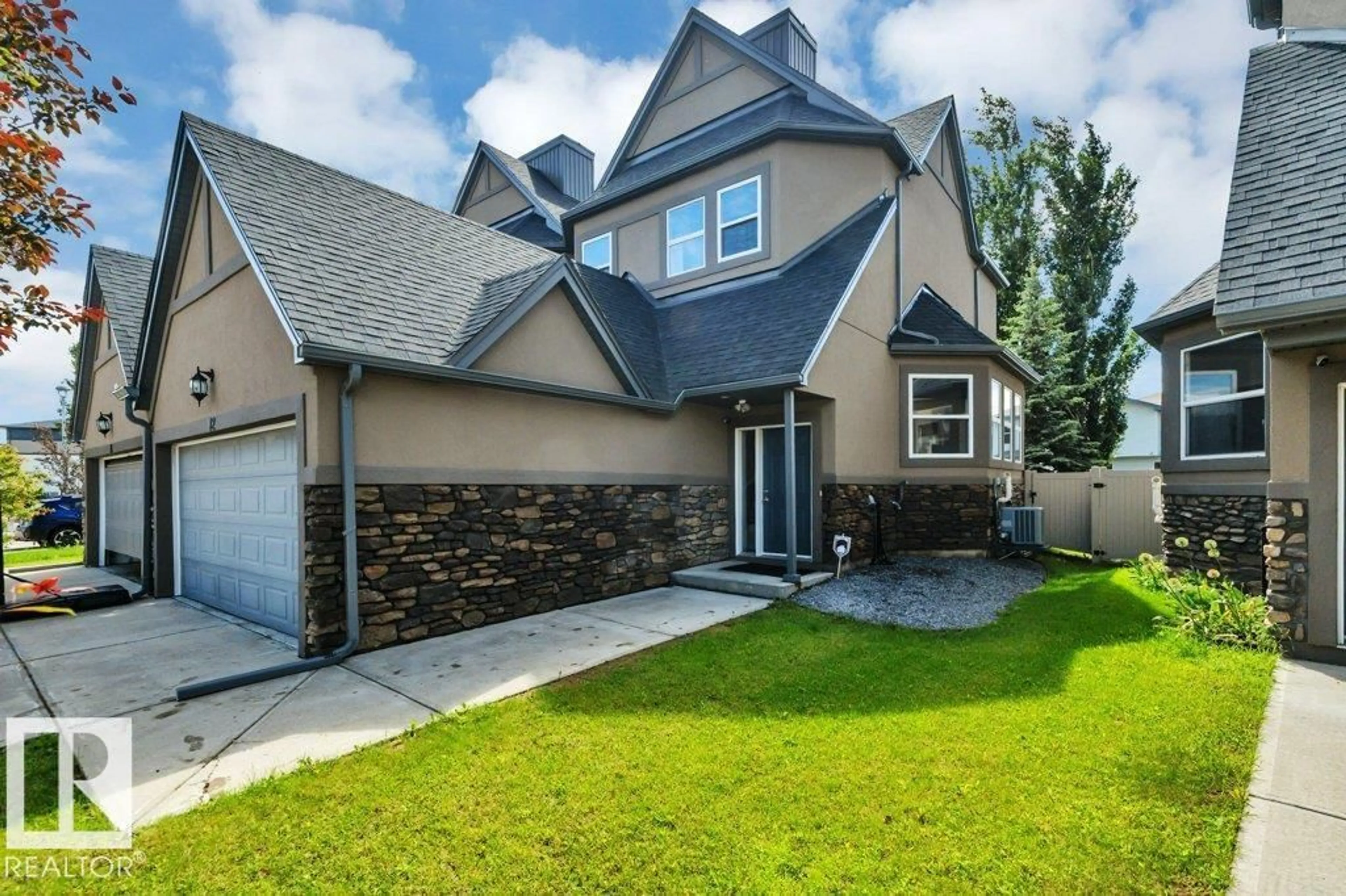 Home with vinyl exterior material, street for #12 - 1720 GARNETT PT, Edmonton Alberta T5T4C4