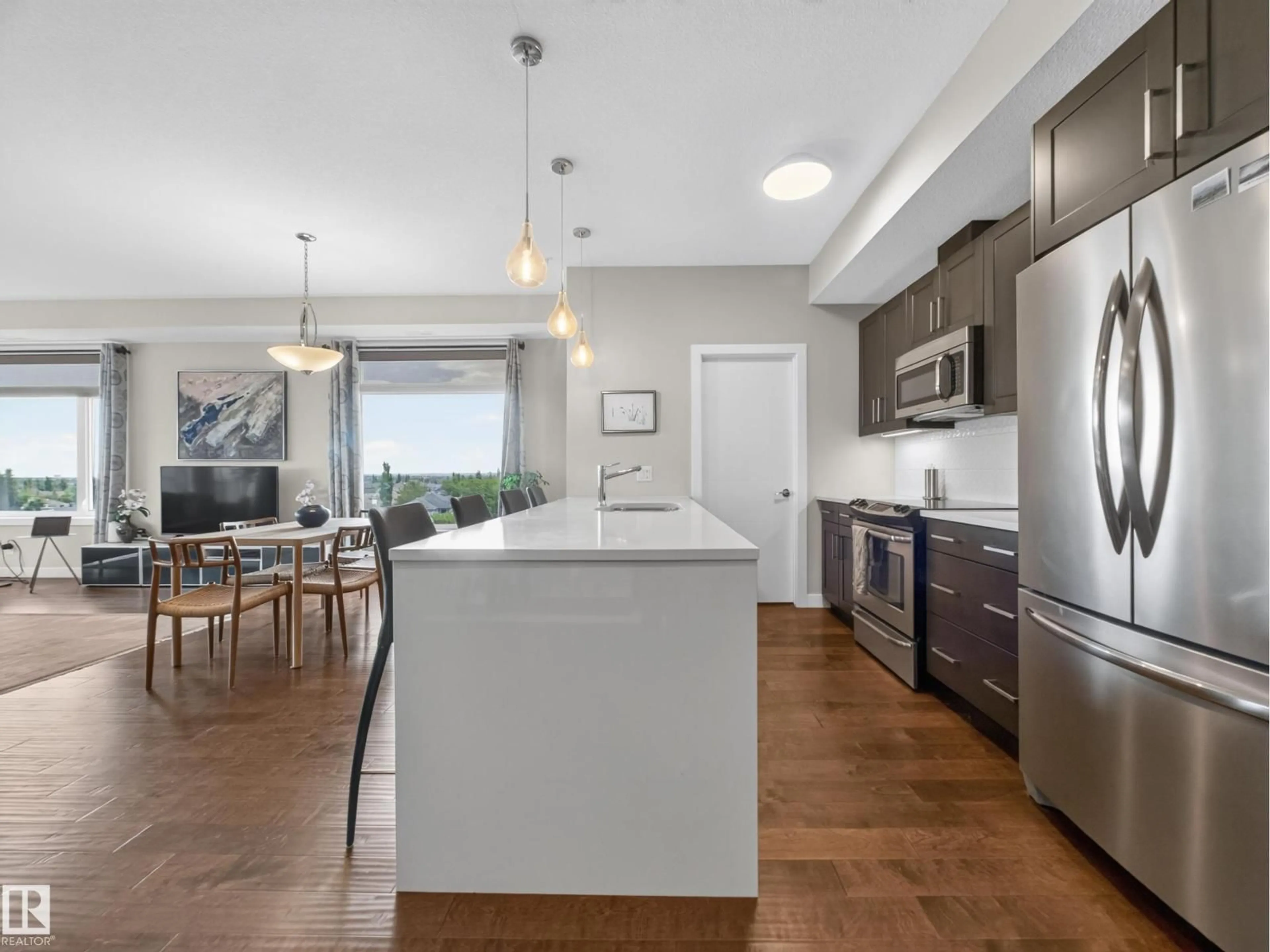 Open concept kitchen, unknown for #412 - 625 LEGER WY, Edmonton Alberta T6R0W4
