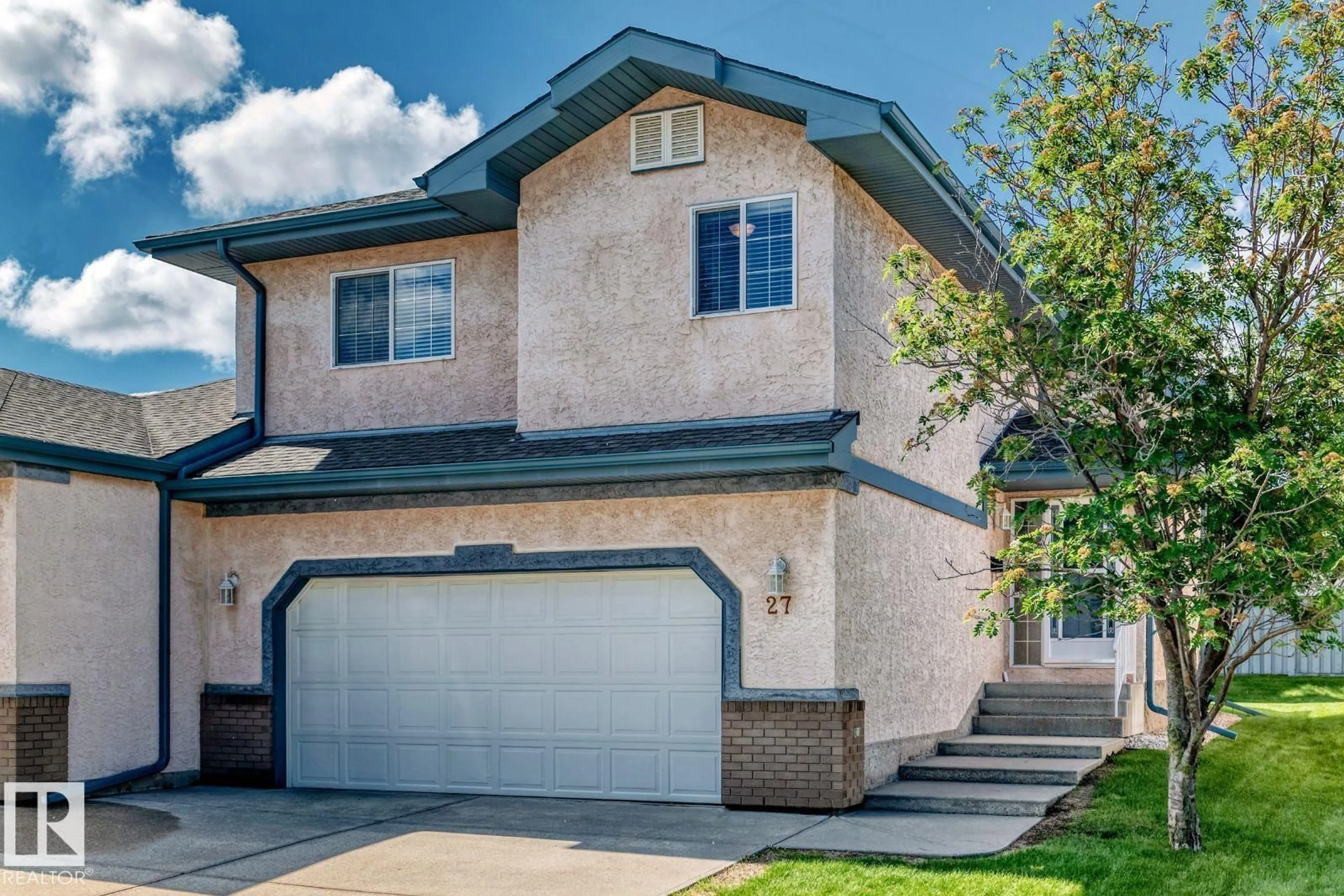 Home with brick exterior material, street for 27 ESTATES CT, Sherwood Park Alberta T8A1M9