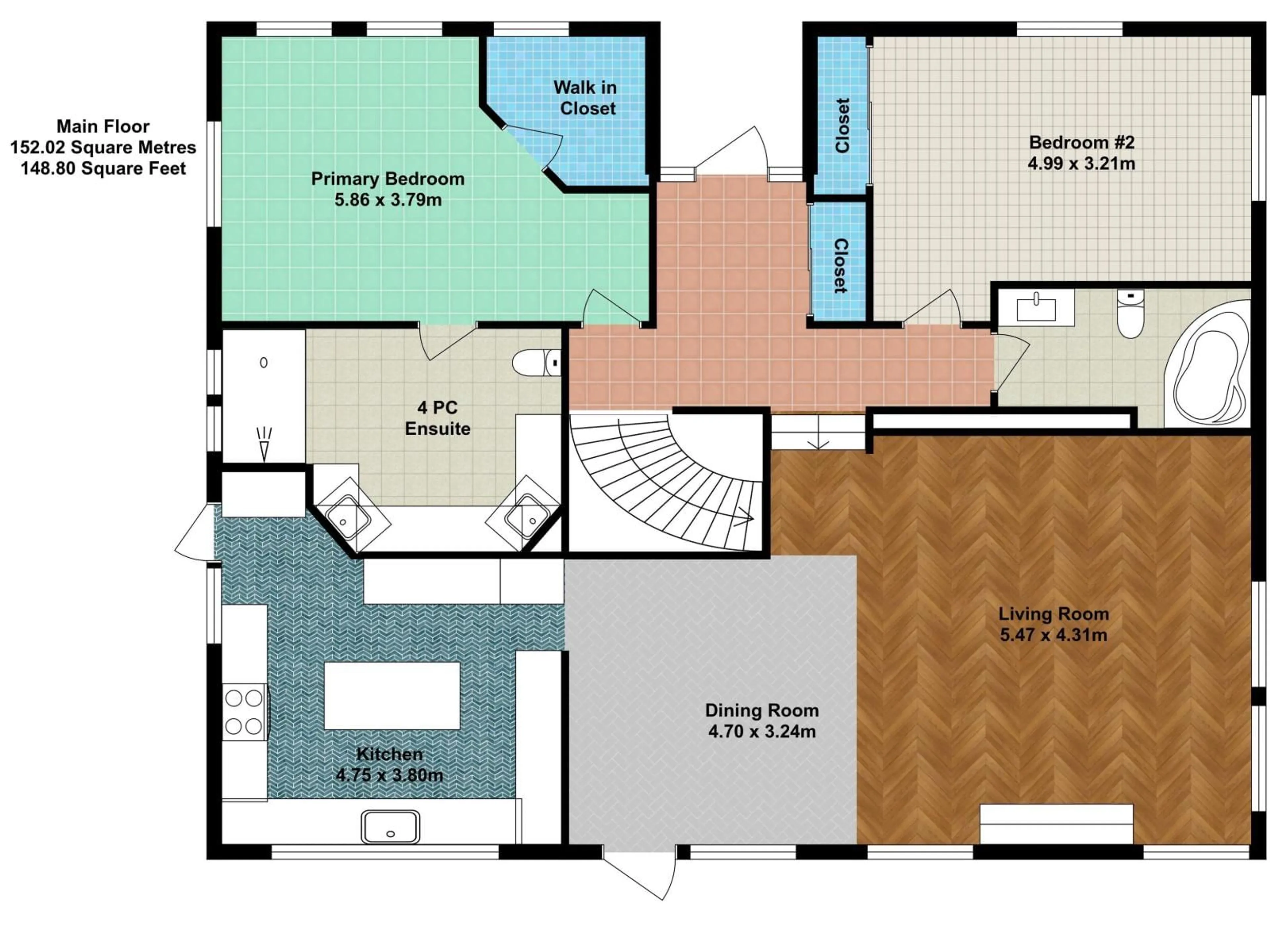Floor plan for 4 GOULD PL, St. Albert Alberta T8N1R8