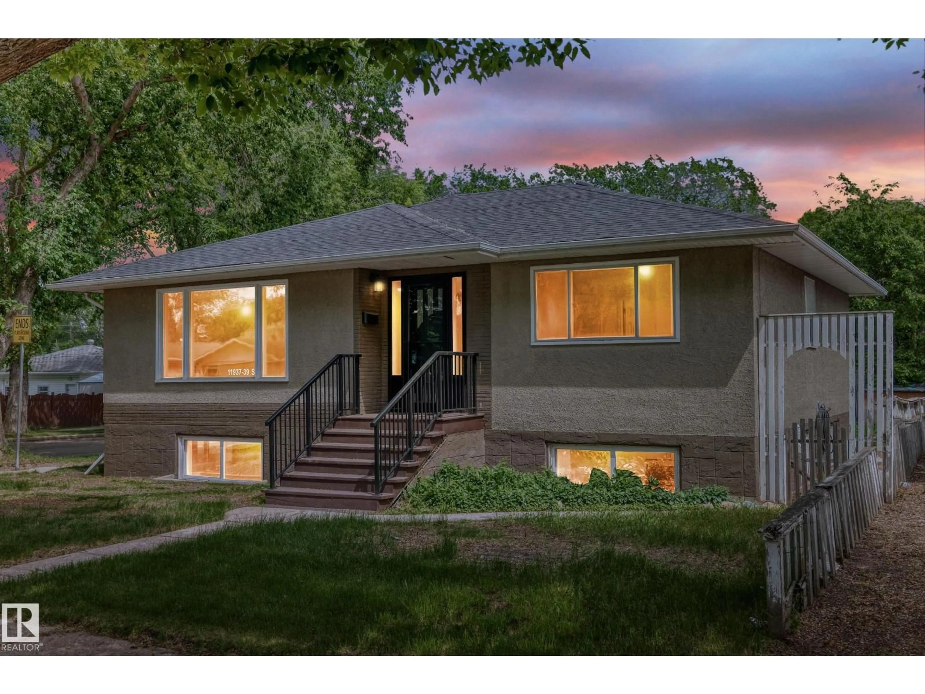 Home with vinyl exterior material, street for NW - 11937 39 ST, Edmonton Alberta T5W2J6