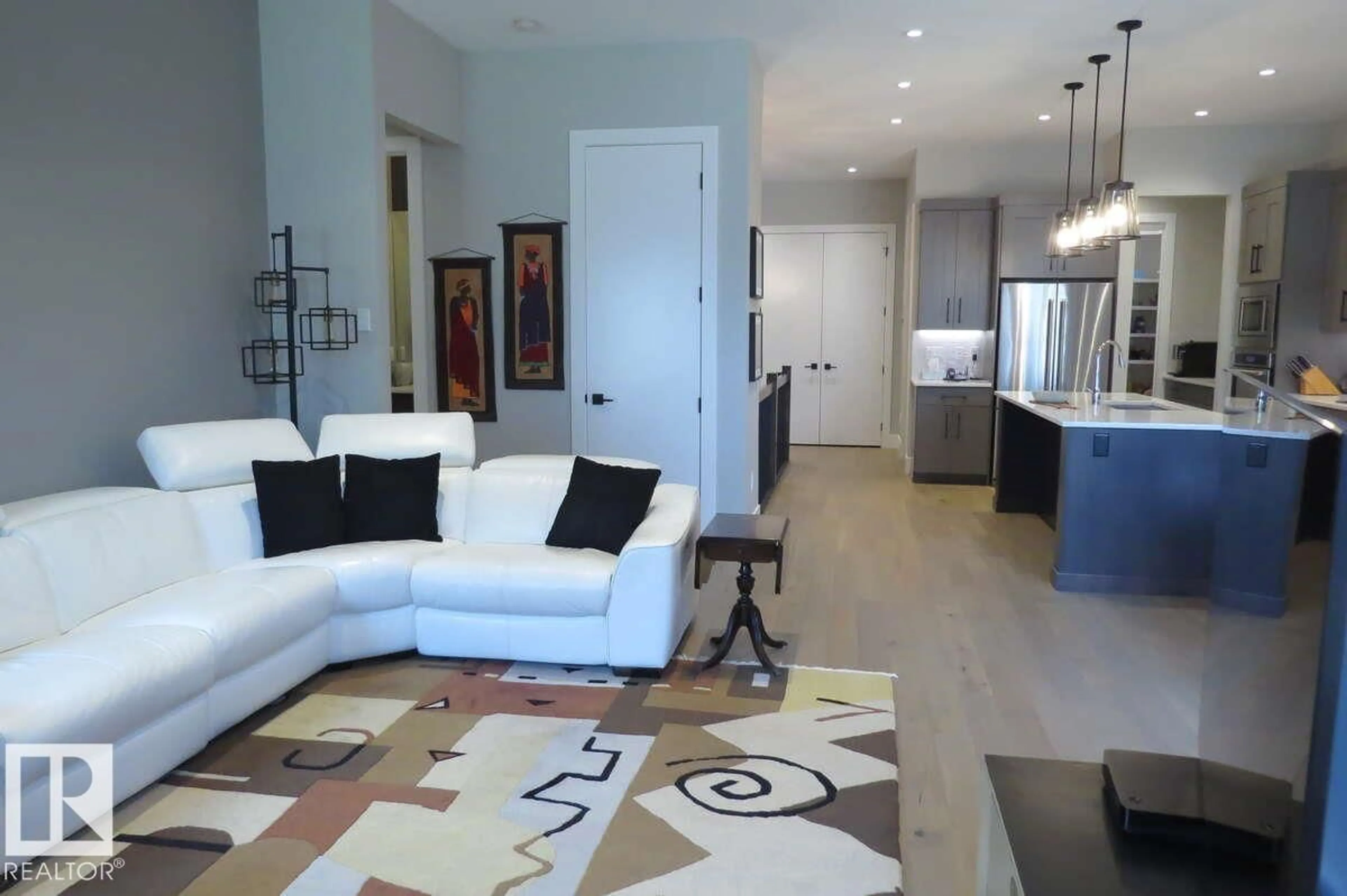Living room with furniture, unknown for 4605 KNIGHT PT, Edmonton Alberta T6W4B7