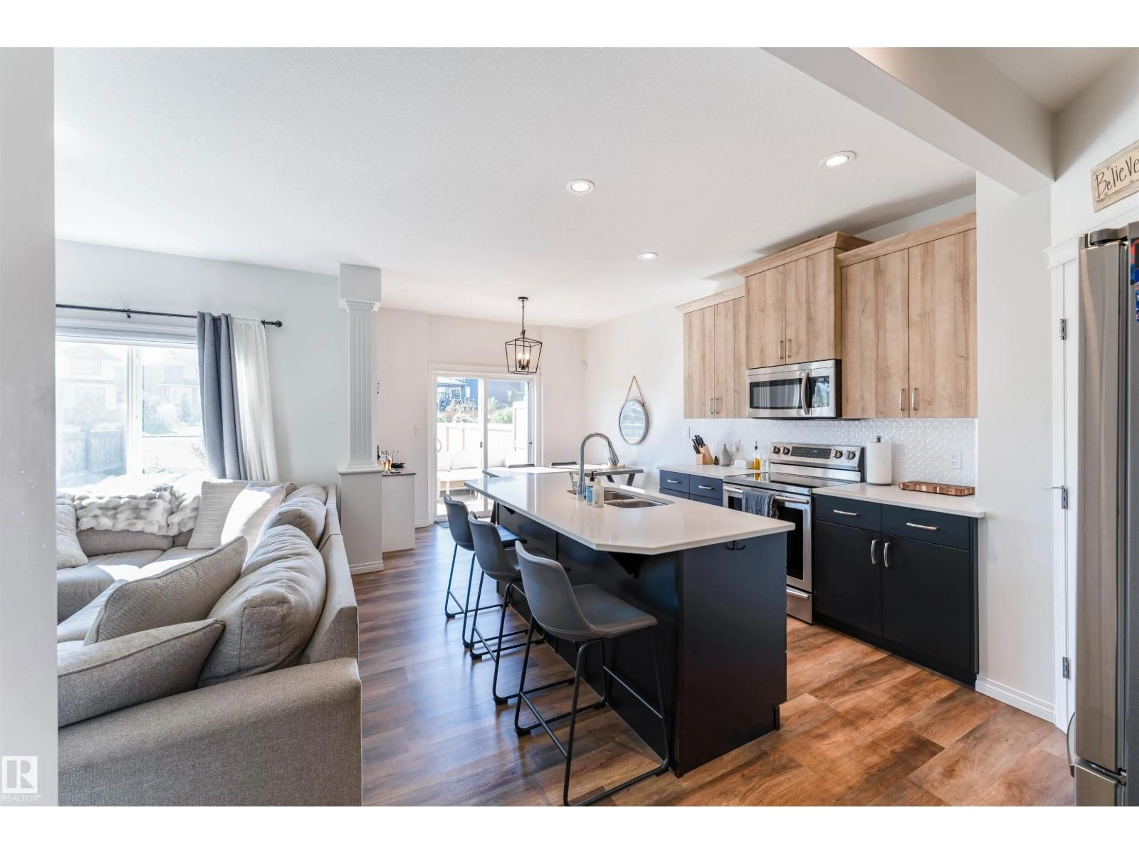 Open concept kitchen, unknown for 12817 205 ST, Edmonton Alberta T5S0L8