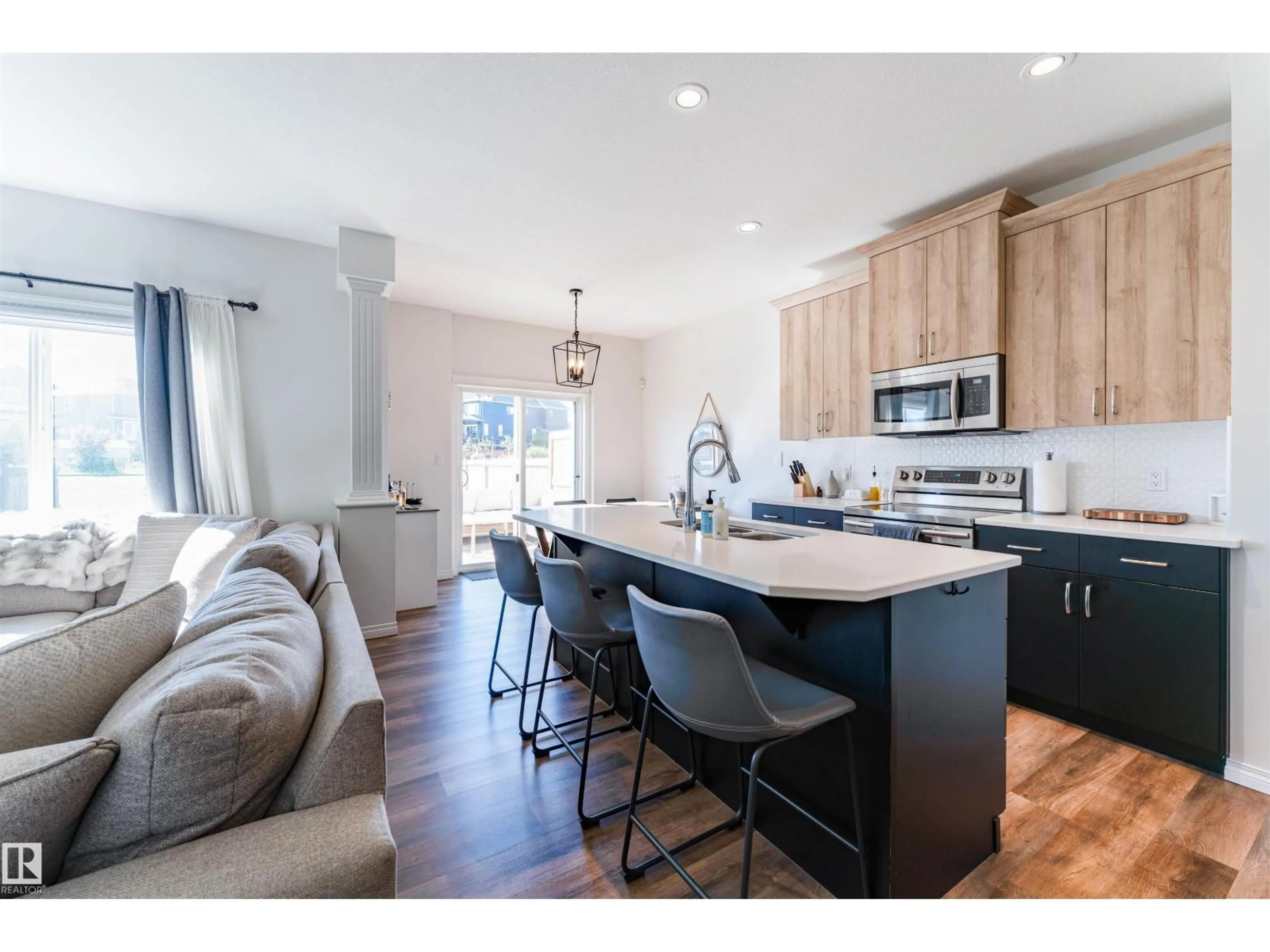 Open concept kitchen, unknown for 12817 205 ST, Edmonton Alberta T5S0L8