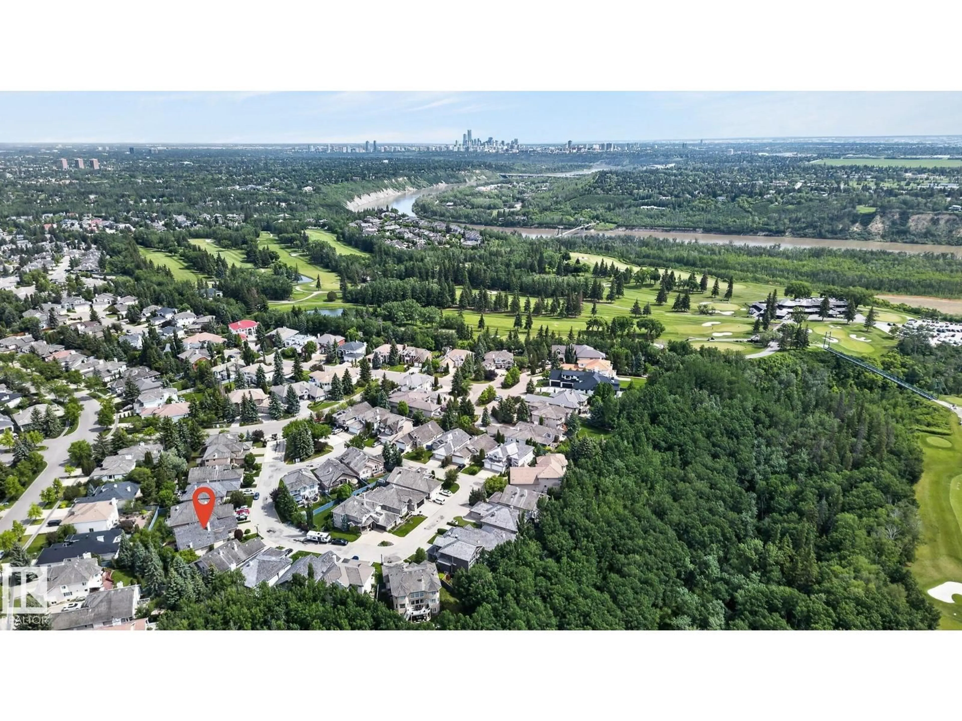 A pic from outside/outdoor area/front of a property/back of a property/a pic from drone, unknown for 6 PRESTIGE POINT NW, Edmonton Alberta T6M2T3