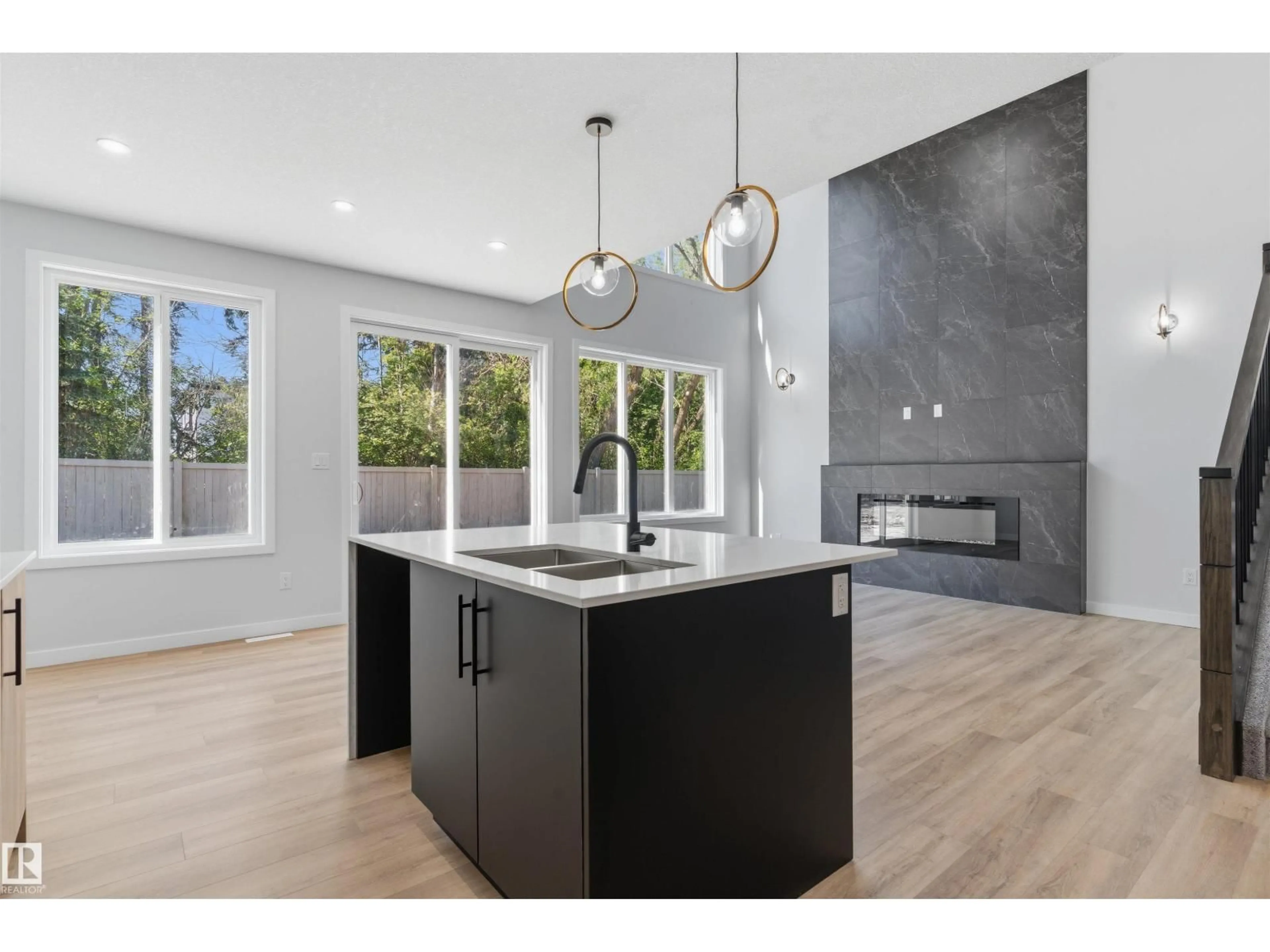Open concept kitchen, unknown for NW - 1721 CROSSBILL LO, Edmonton Alberta T5S0W3
