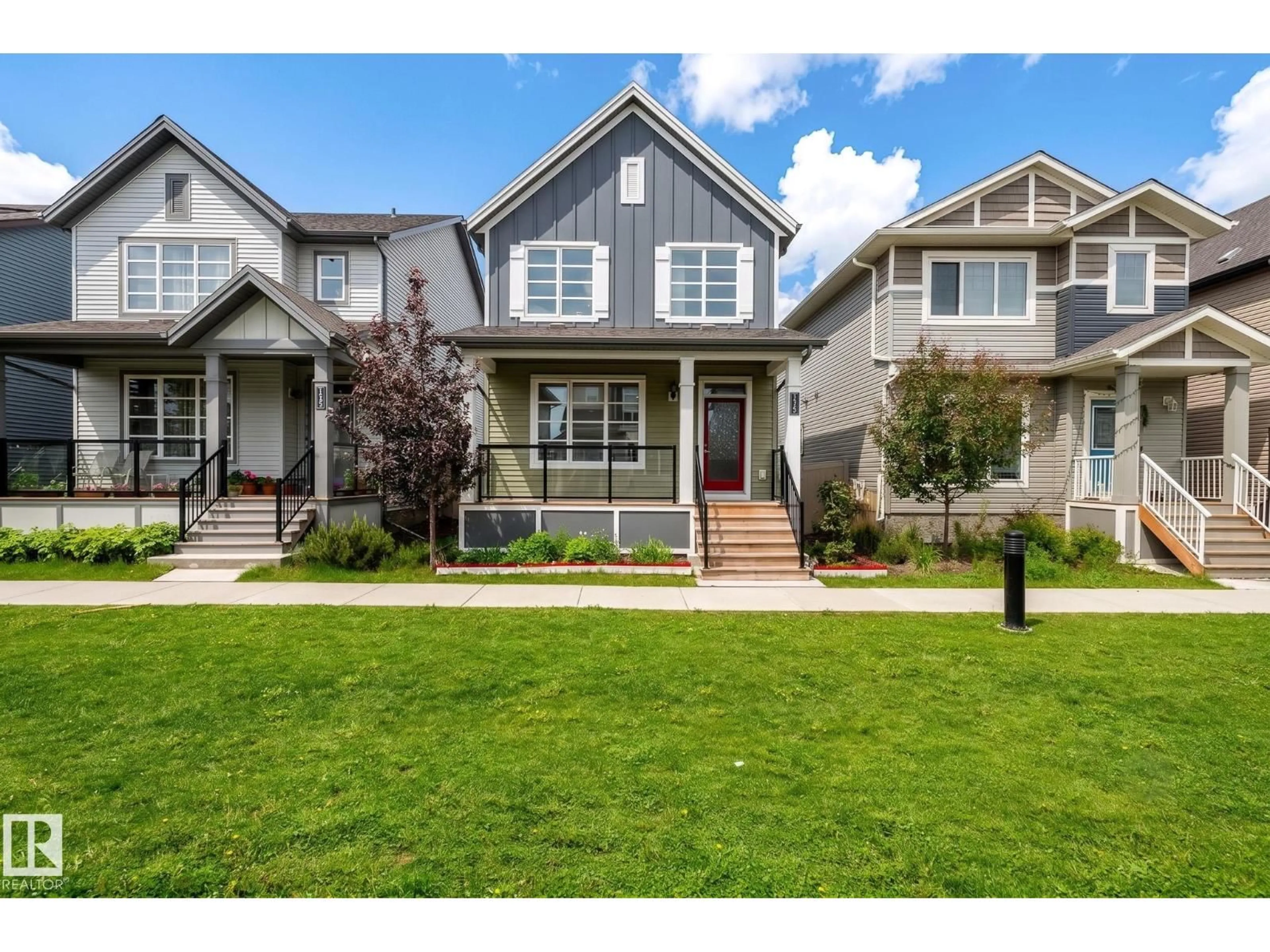 Home with vinyl exterior material, street for NW - 1763 26A ST, Edmonton Alberta T6T2H8