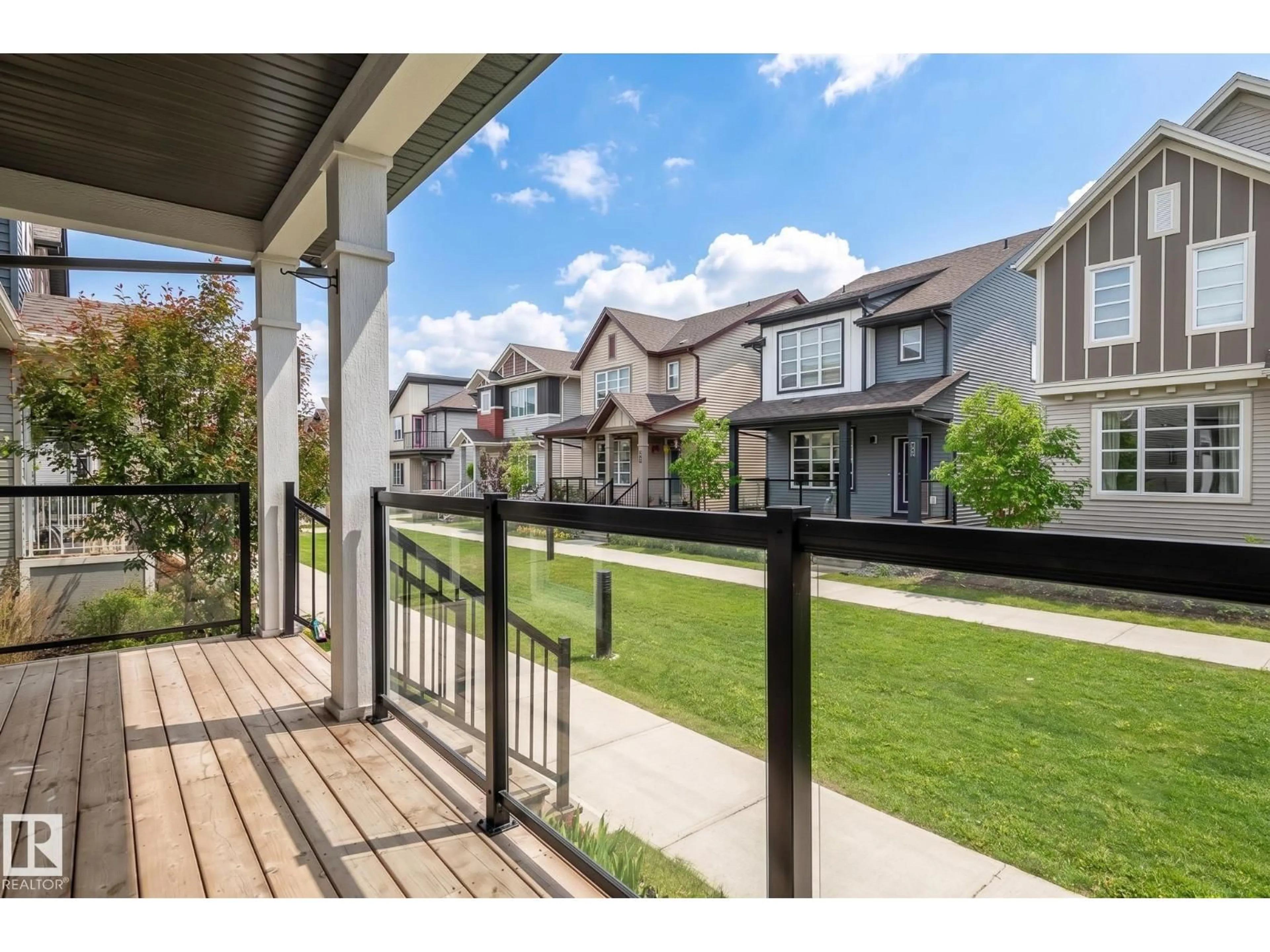 Patio, mountain view for NW - 1763 26A ST, Edmonton Alberta T6T2H8
