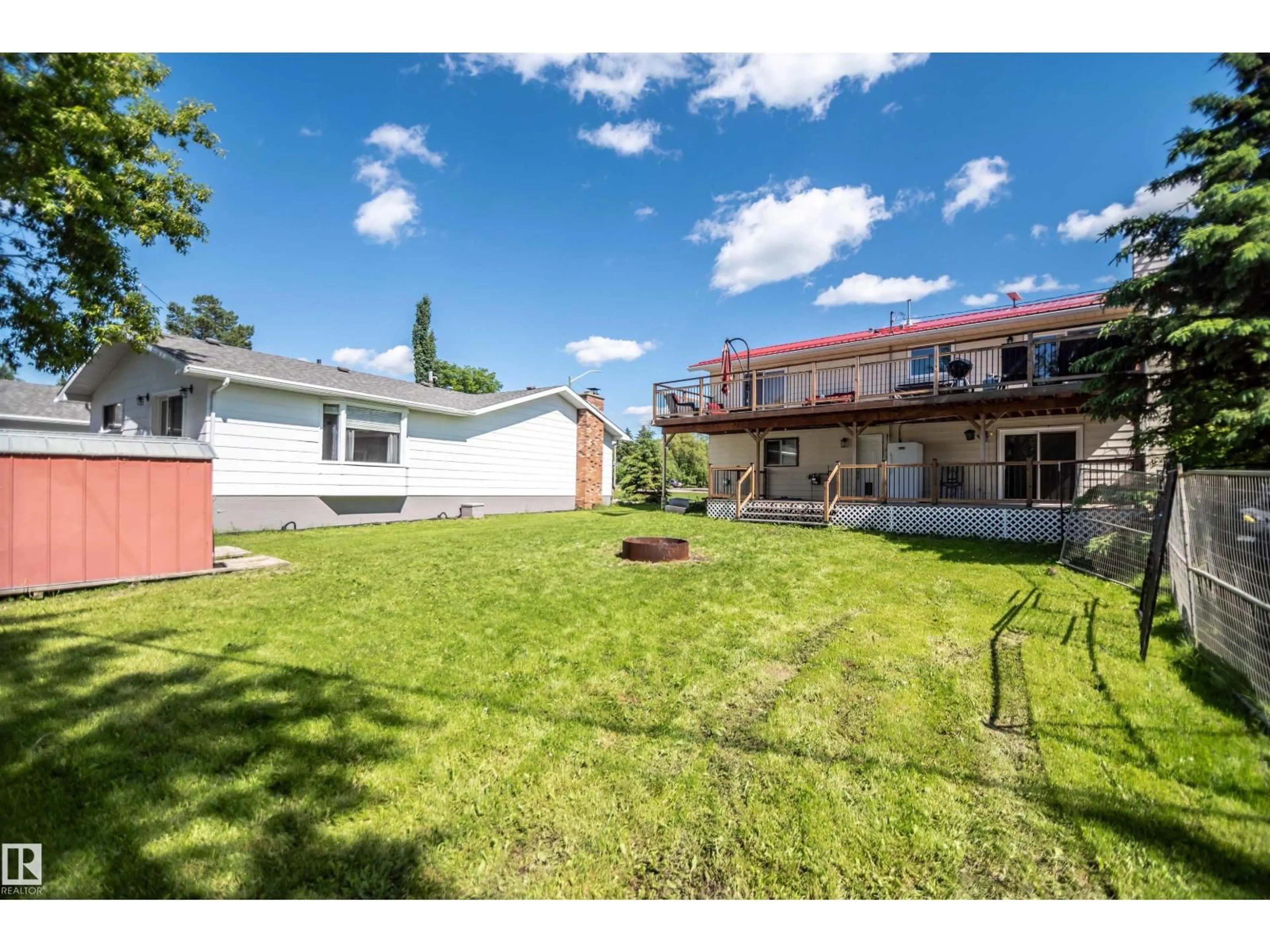 A pic from outside/outdoor area/front of a property/back of a property/a pic from drone, street for 4632 46 AV, Rural Lac Ste. Anne County Alberta T0E0A0