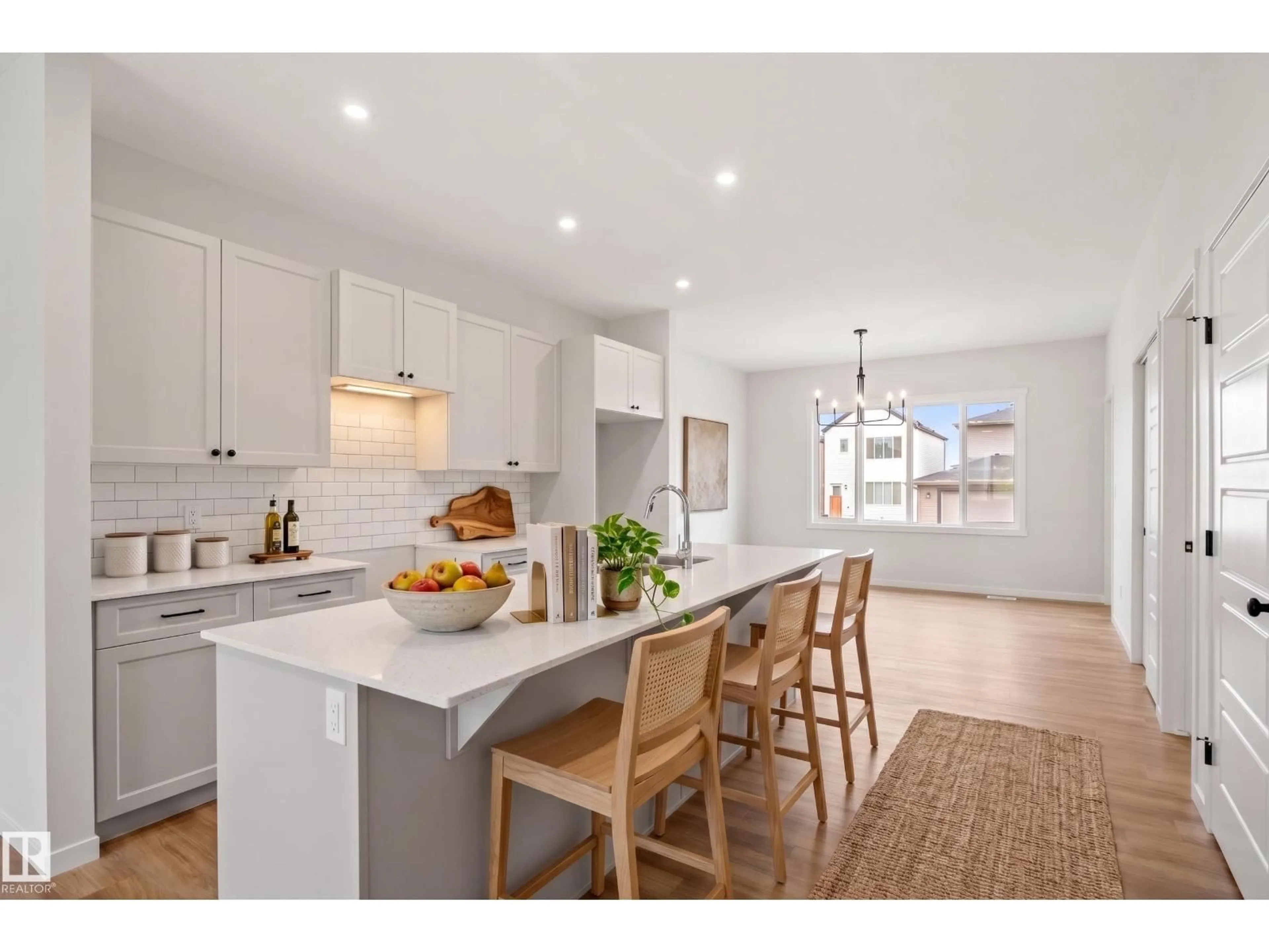 Open concept kitchen, unknown for 1224 MCLEOD AV, Spruce Grove Alberta T7X4B7