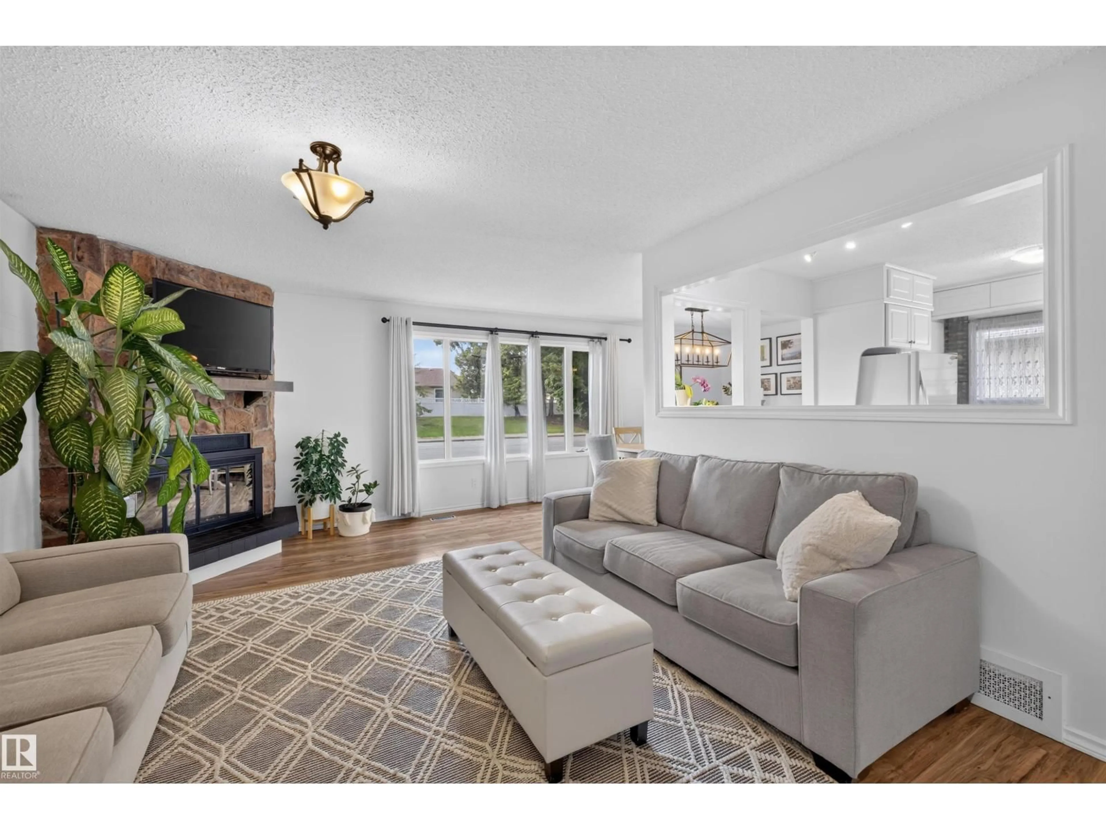 Living room with furniture, unknown for 244 KNOTTWOOD RD, Edmonton Alberta T6K1Y4